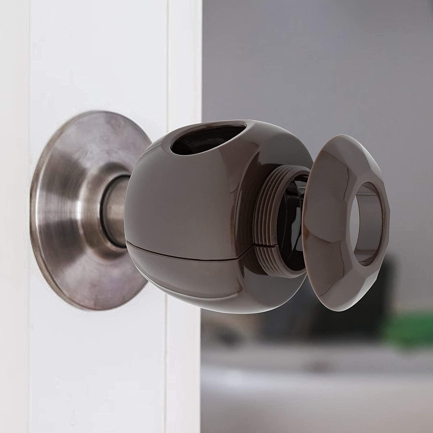 New & Improved Door knob Baby Safety Cover 5 Pack Deter Little
