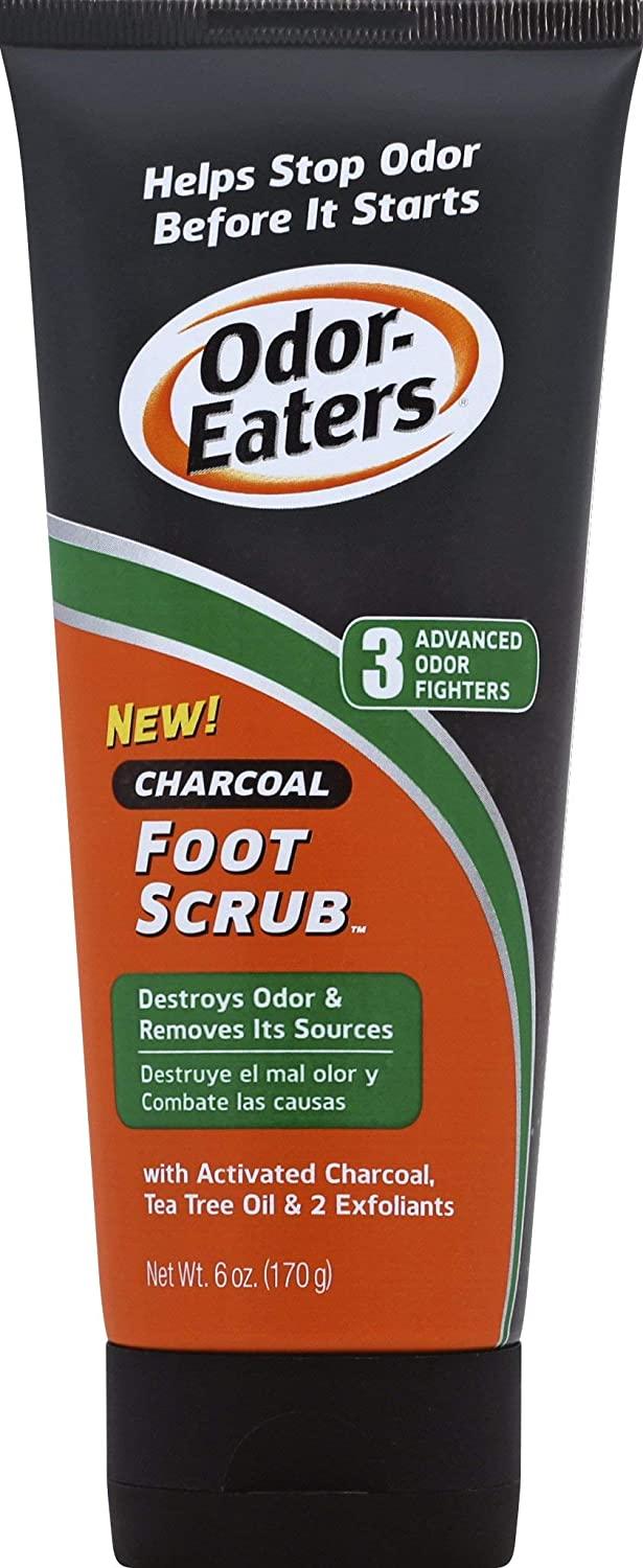 OdorEaters Odor Eaters Foot Scrub, Charcoal, 6 Ounce