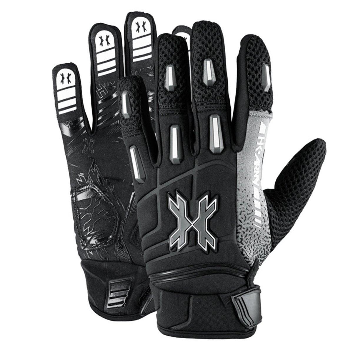 HK Army Pro Stealth Full Finger Paintball Gloves - Large Size Performance Protection