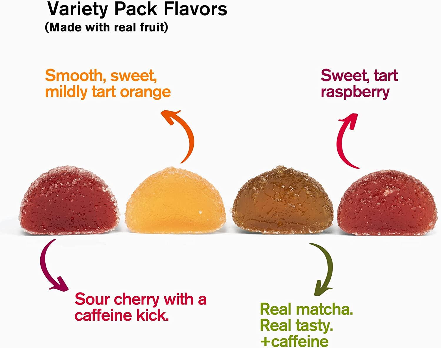 Skratch Labs Best Energy Chews Variety Pack (10 Pack) Energy Gummies