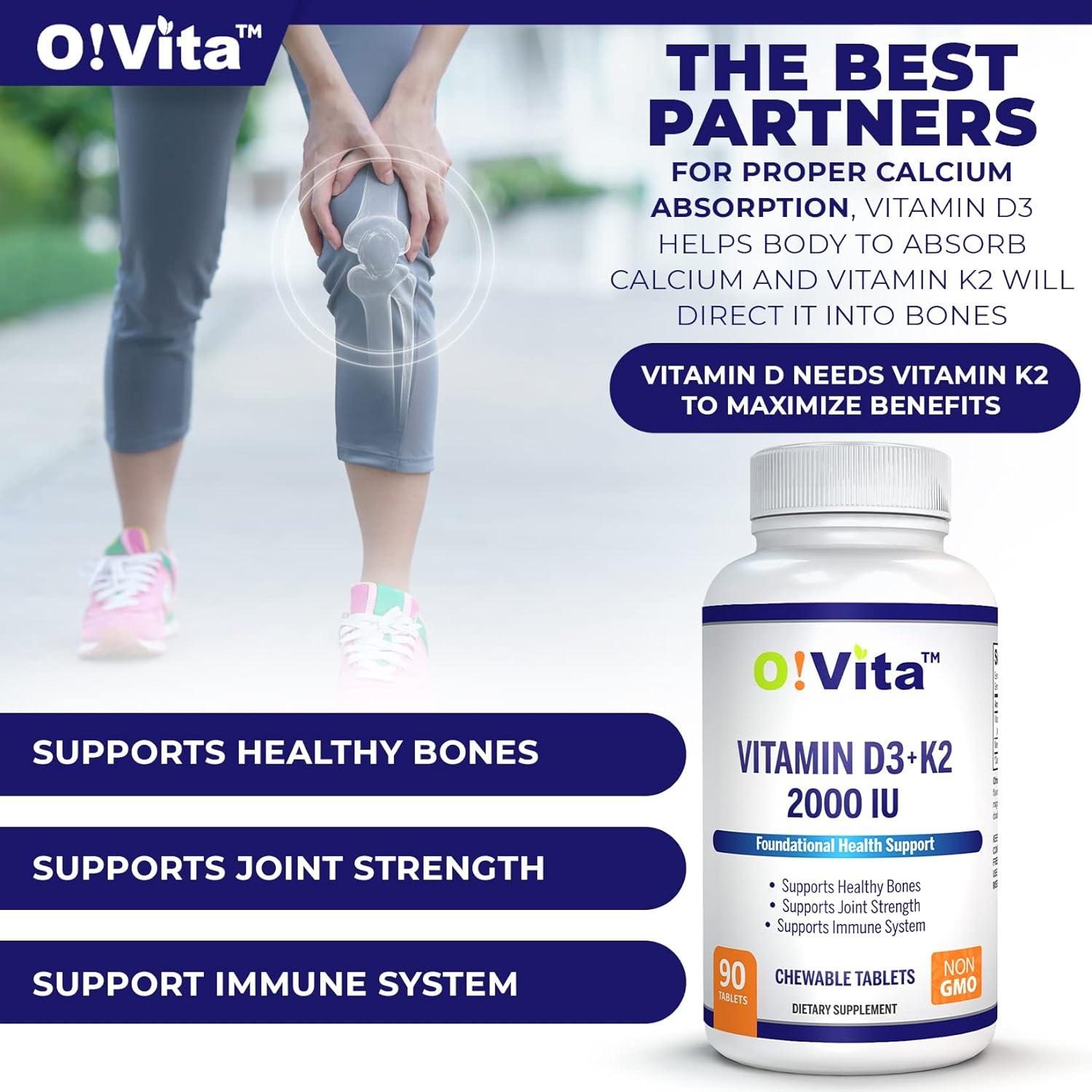 Sundown Vitamin D3 2000 IU Softgels, Supports Bone, Teeth, And