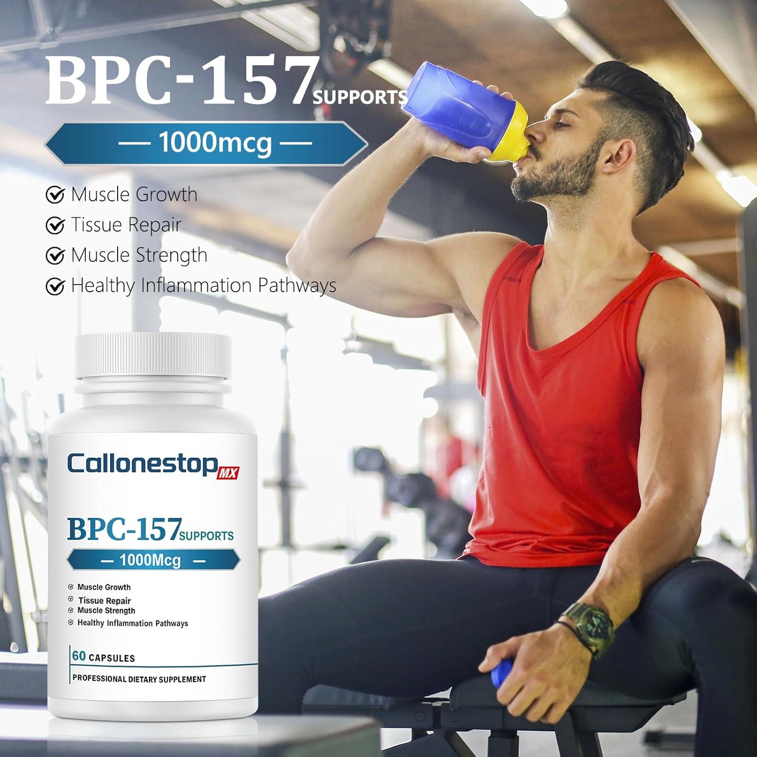 Callonestop MX New Bp-c 157 1000mcg - 60 Capsules | Buy Now with Express  International Delivery | GoSupps.com