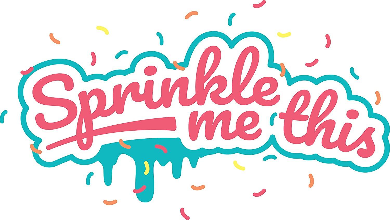 Sprinkles Birthday Cake Sprinkle Mix 8 Oz, Edible Decorations