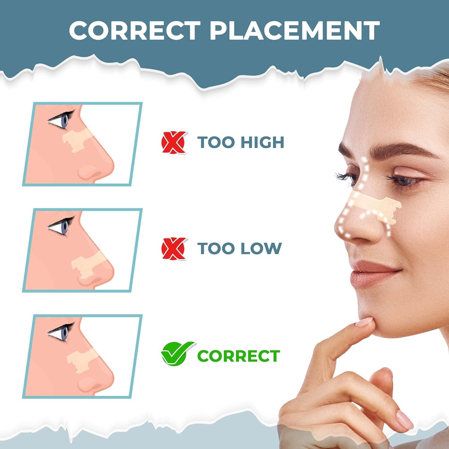 Deep & Quiet Nasal Strips Tan 60 Count Reduce Snoring, Relieve Nose