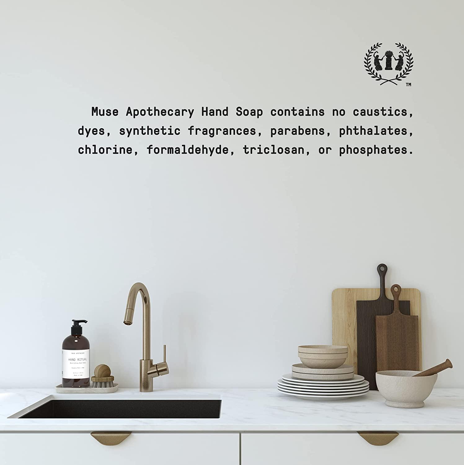 Muse Bath Apothecary Hand Ritual Aromatic and Nourishing Hand Soap