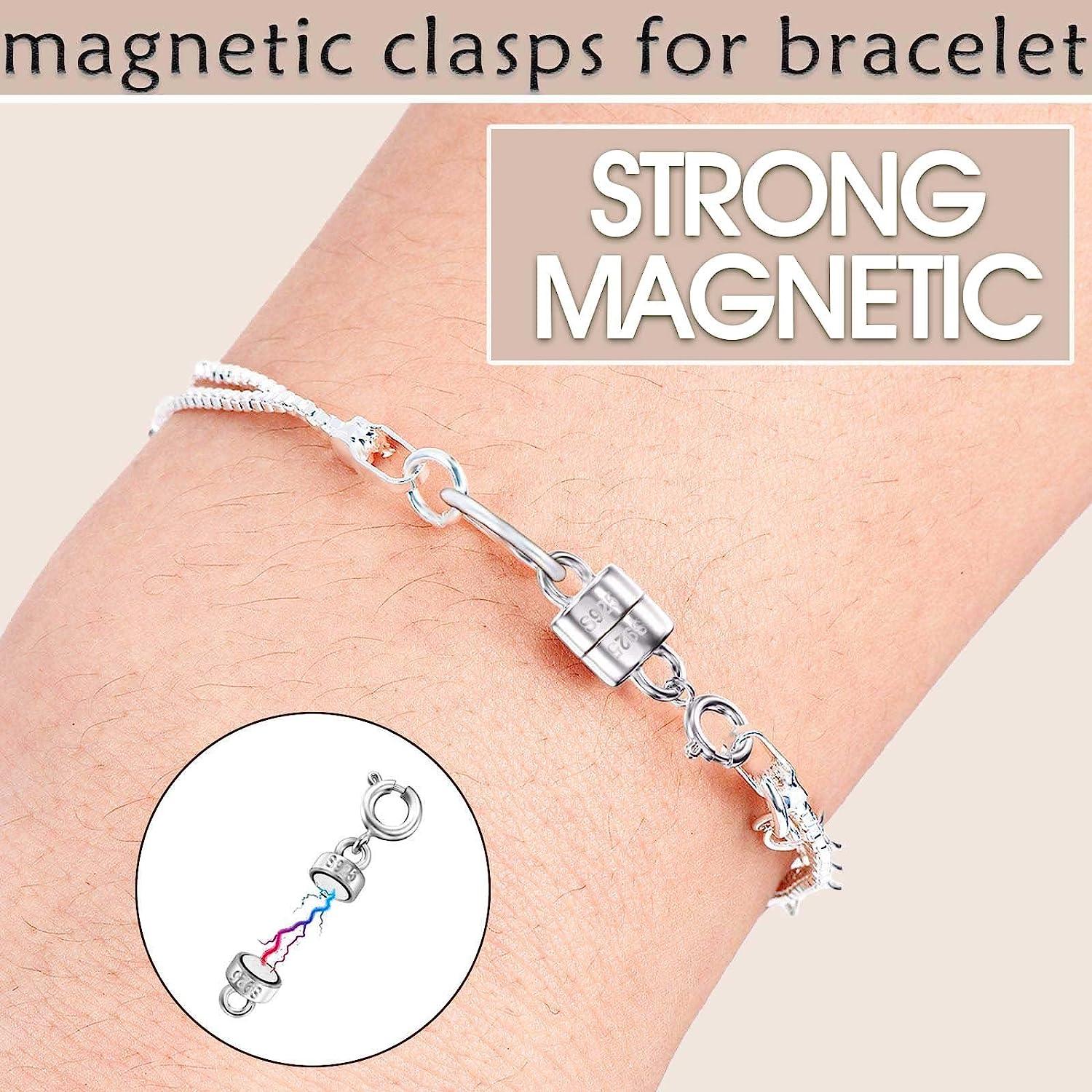 Delicate Bracelet Clasp Magnetic Necklace Clasp Magnetic Clasp Jewelry  Making Clasp