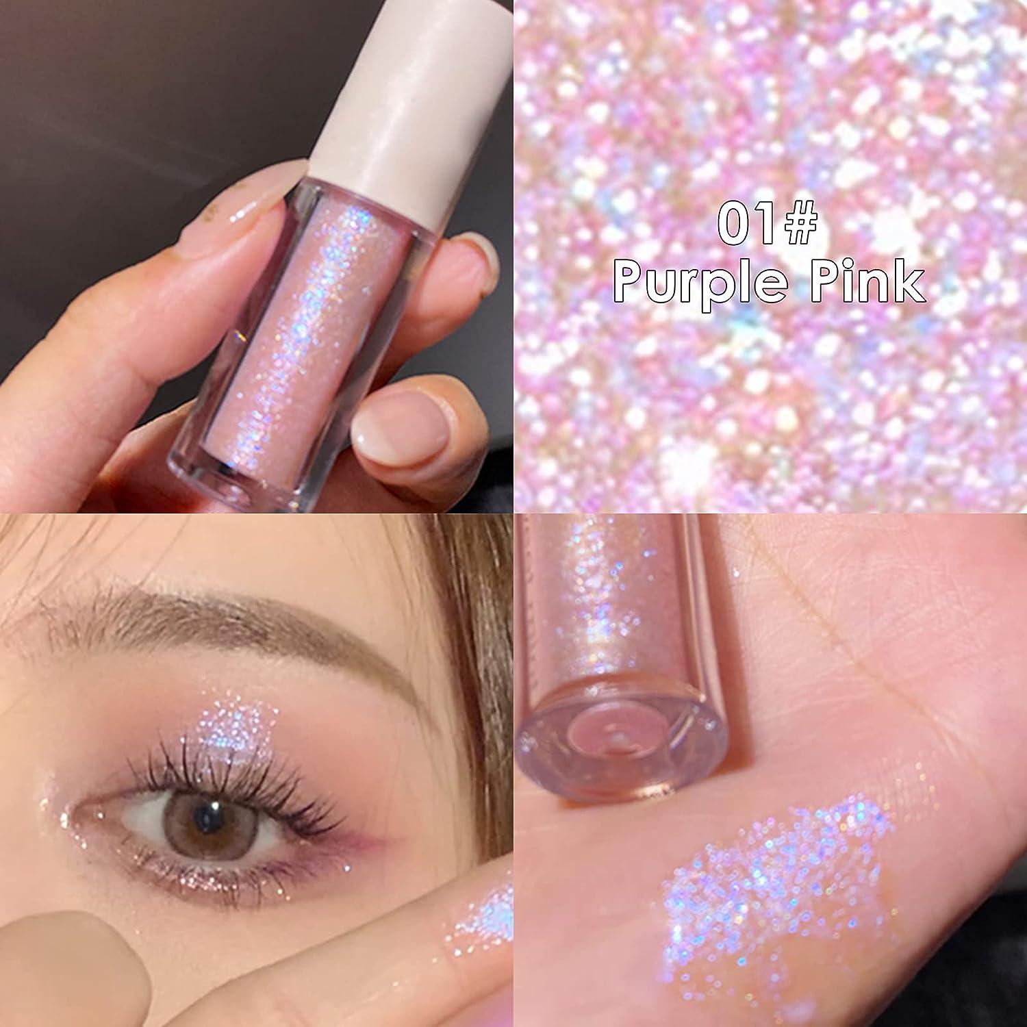 Jutqut Liquid Glitter Eyeshadow & Eyeliner Set - 5 Colors