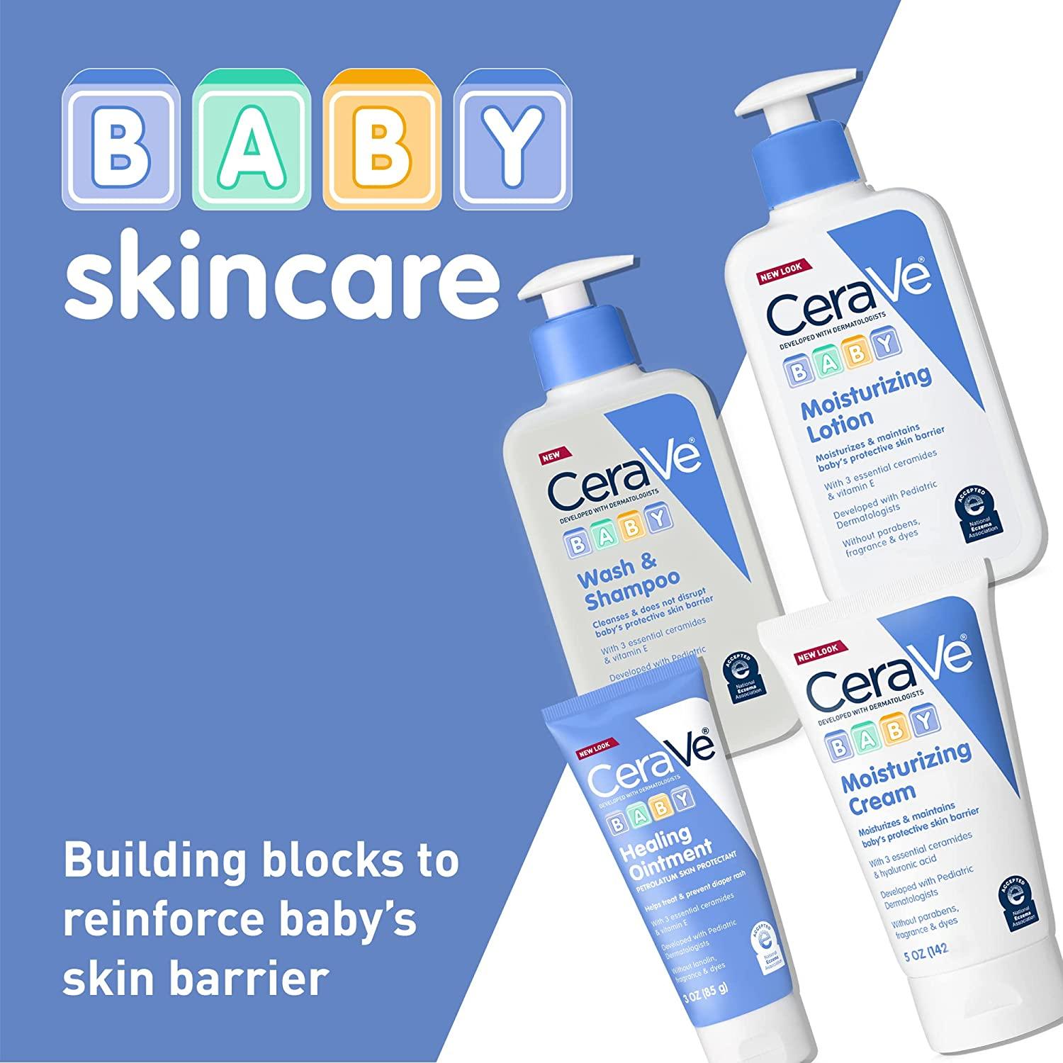CeraVe Baby Wash & Shampoo 8 fl oz (237 ml)