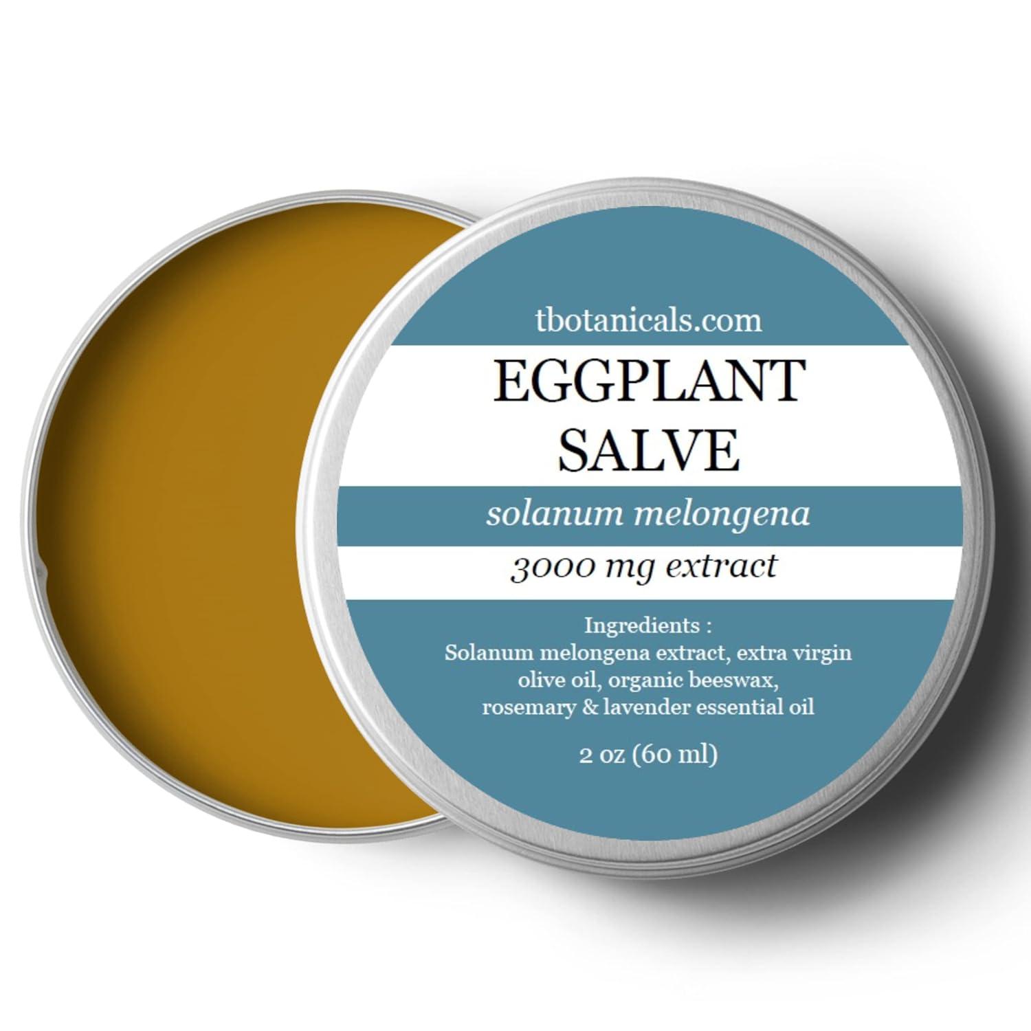 T.botanicals Eggplant Extract Cream 3000 mg FragranceFree Balm for