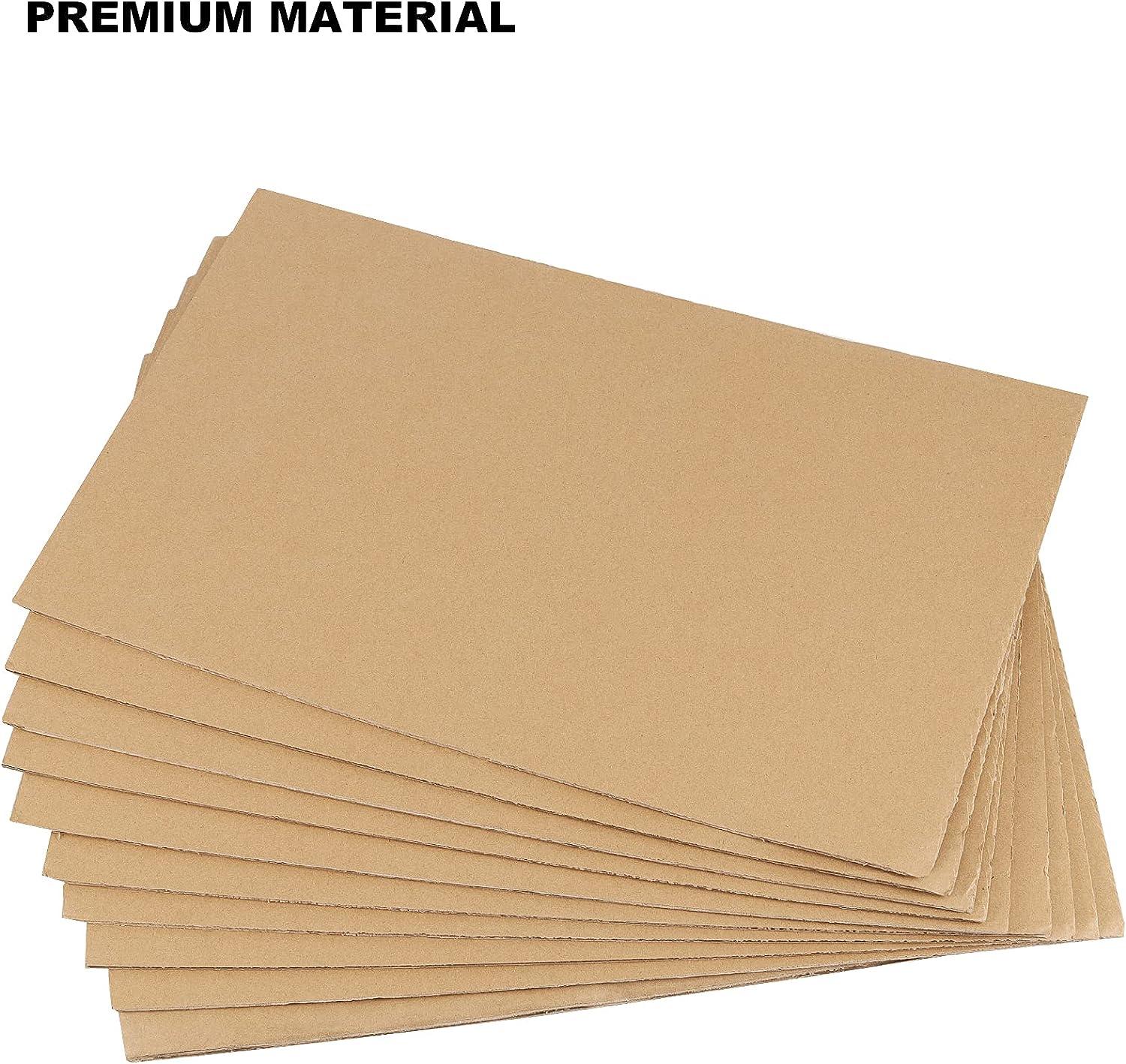 12x12 Inch Chipboard Sheets, Natural Chipboard Sheets, Large