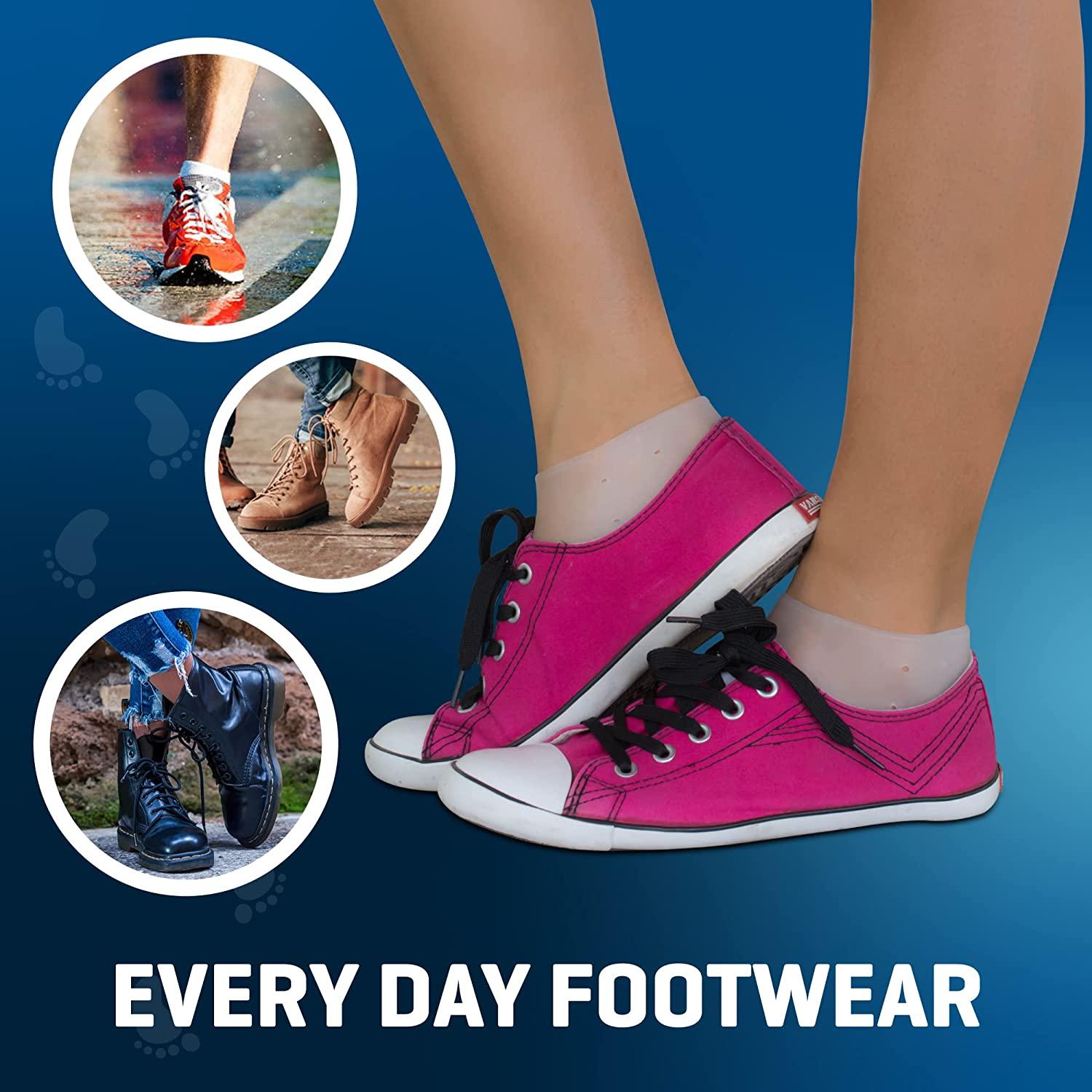 Silicone Heel Protectors Fast Heel Pain Relief for Plantar