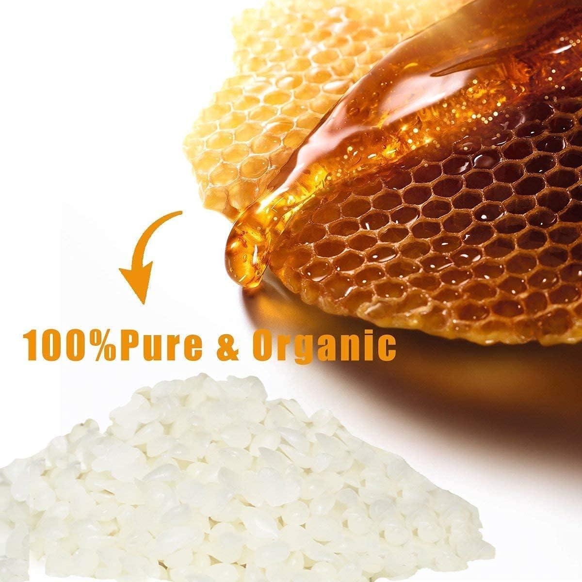 YIH 10-lb Pure White Beeswax Pellets-100% Pure White Beeswax 10 LB