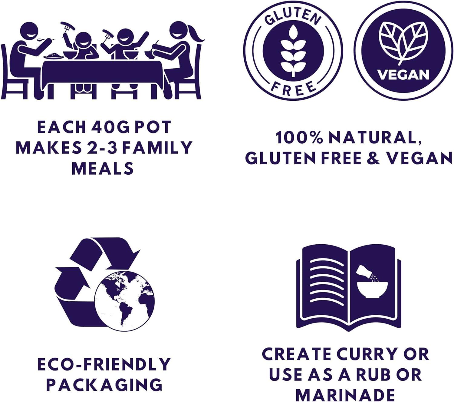 Spice Pots Bhuna Powder 100 Natural Ingredients Gluten Free