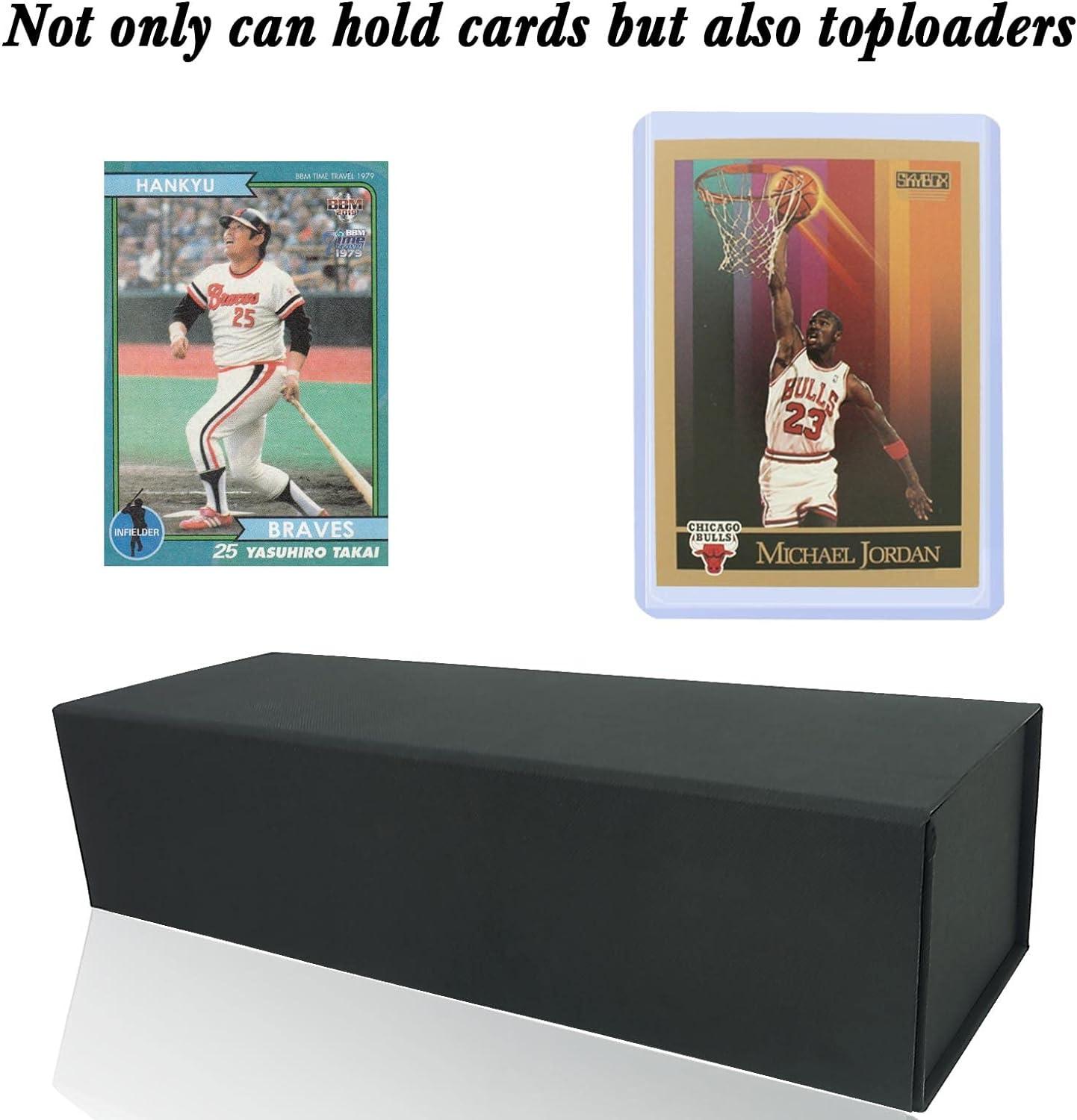 Toploader Trading Card Storage Box - 1 Pack Black | Holds 800 Count ...