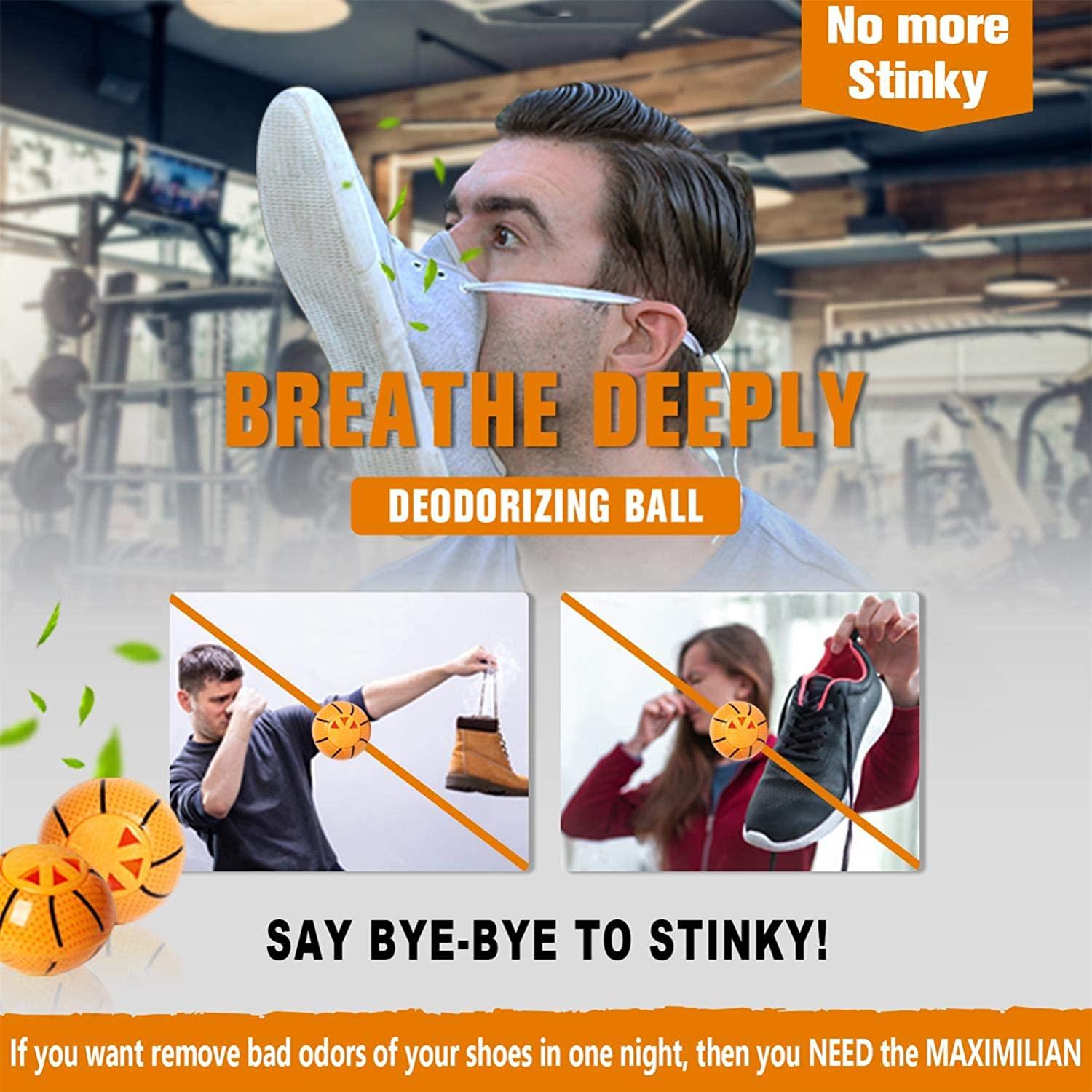 MAXIMILIAN Shoe Deodorizer Balls Shoe Fresheners Balls Foot Odor