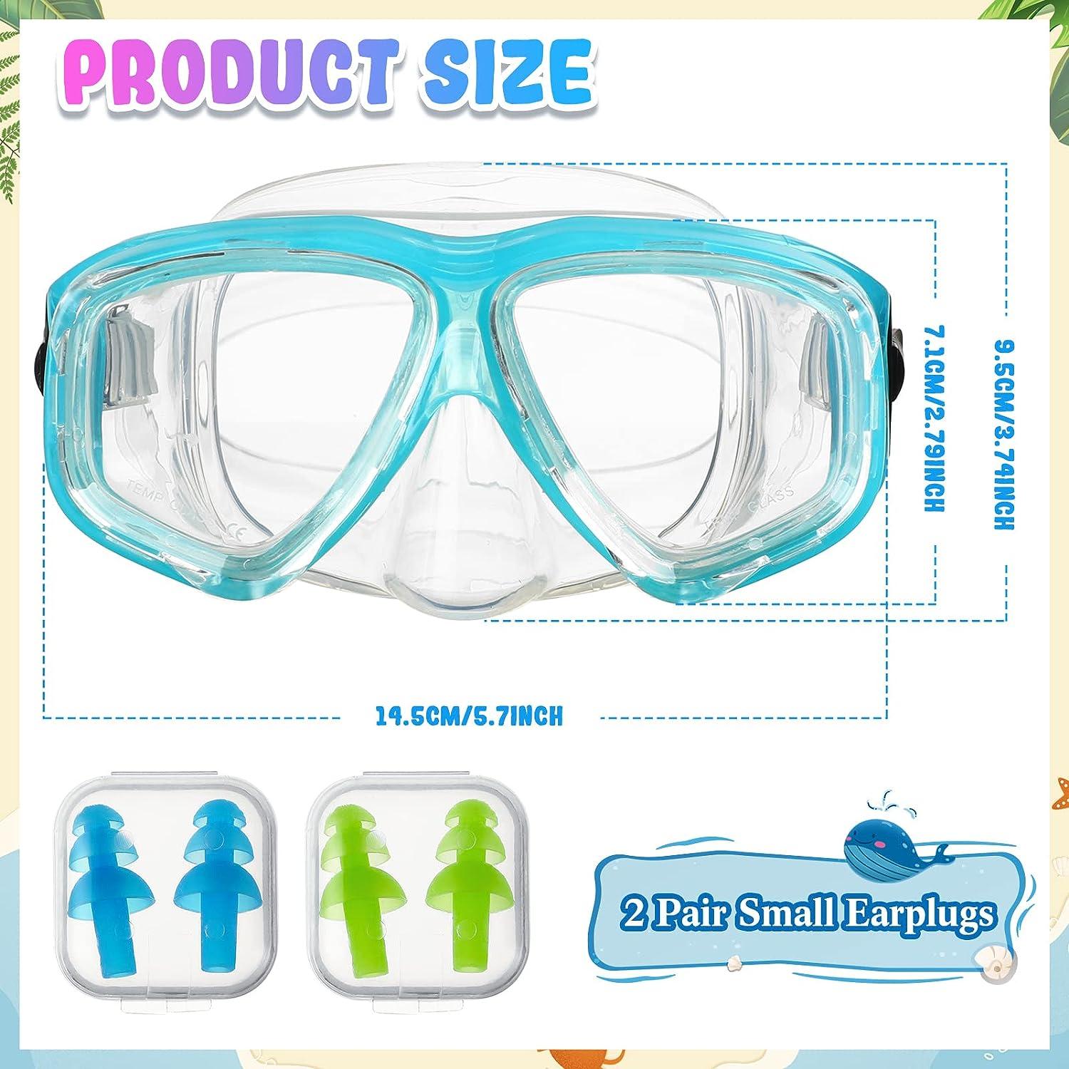 Swimming goggles with nose 2025