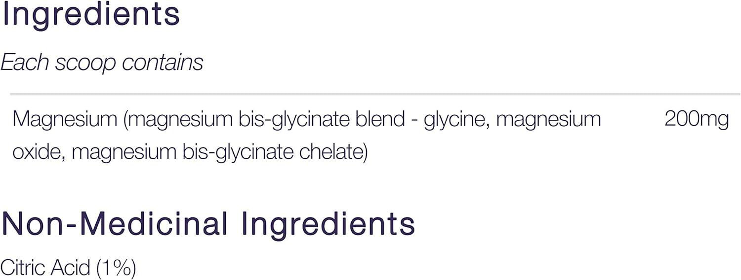 CanPrev Magnesium BisGlycinate Powder 120g High Absorption Formula