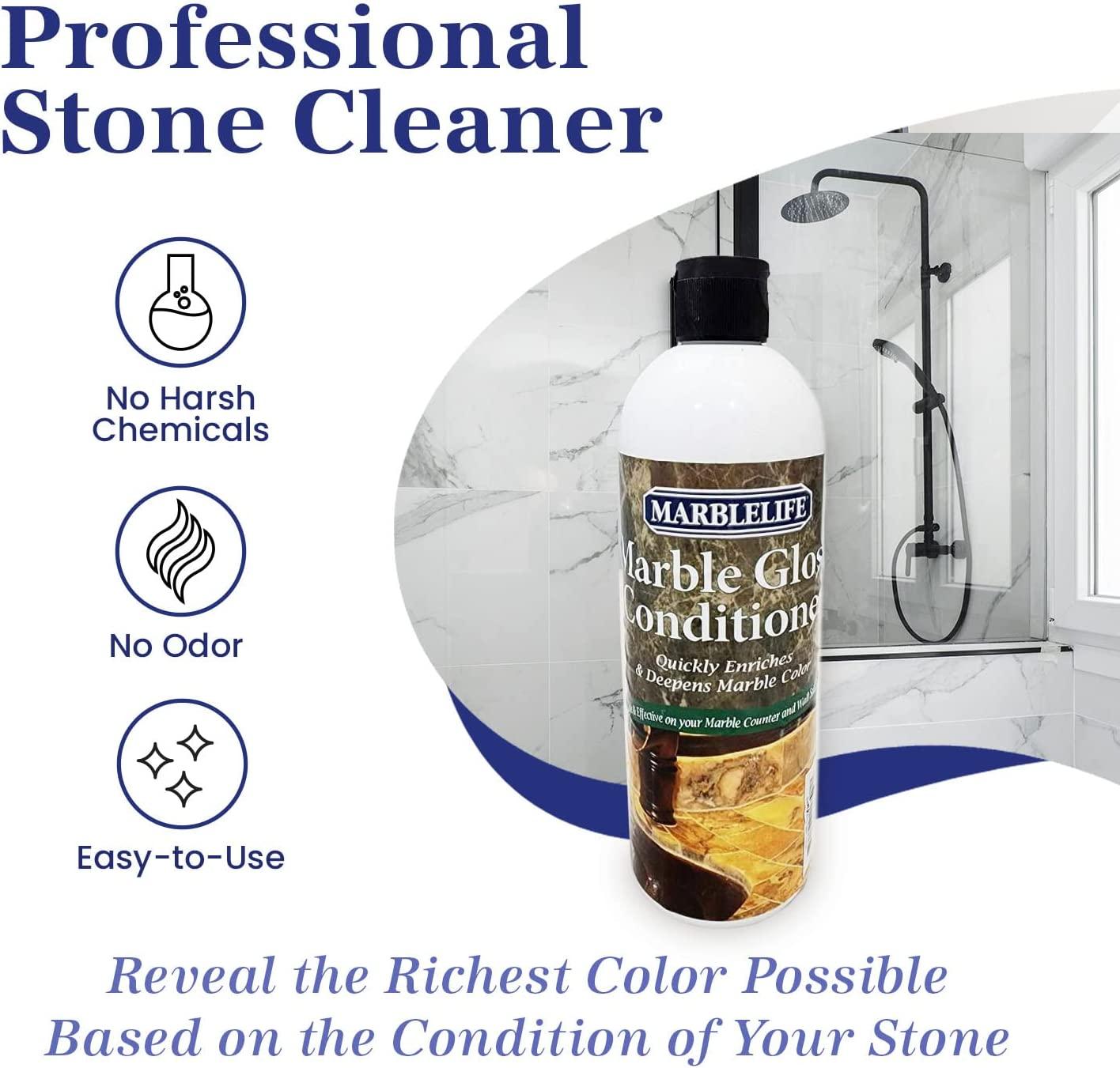 Marblelife Marble Gloss Conditioner, Heavy Duty Countertop, Table, Bar