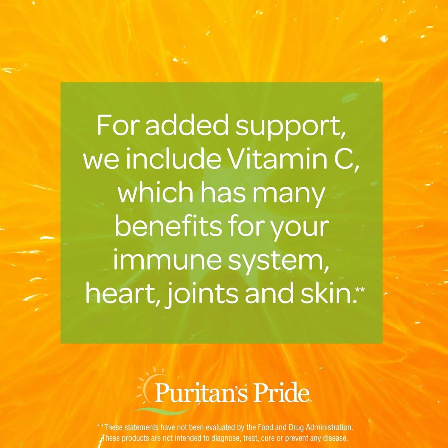 Puritan's Pride Vitamin C with Bioflavonoids for Immune System Support