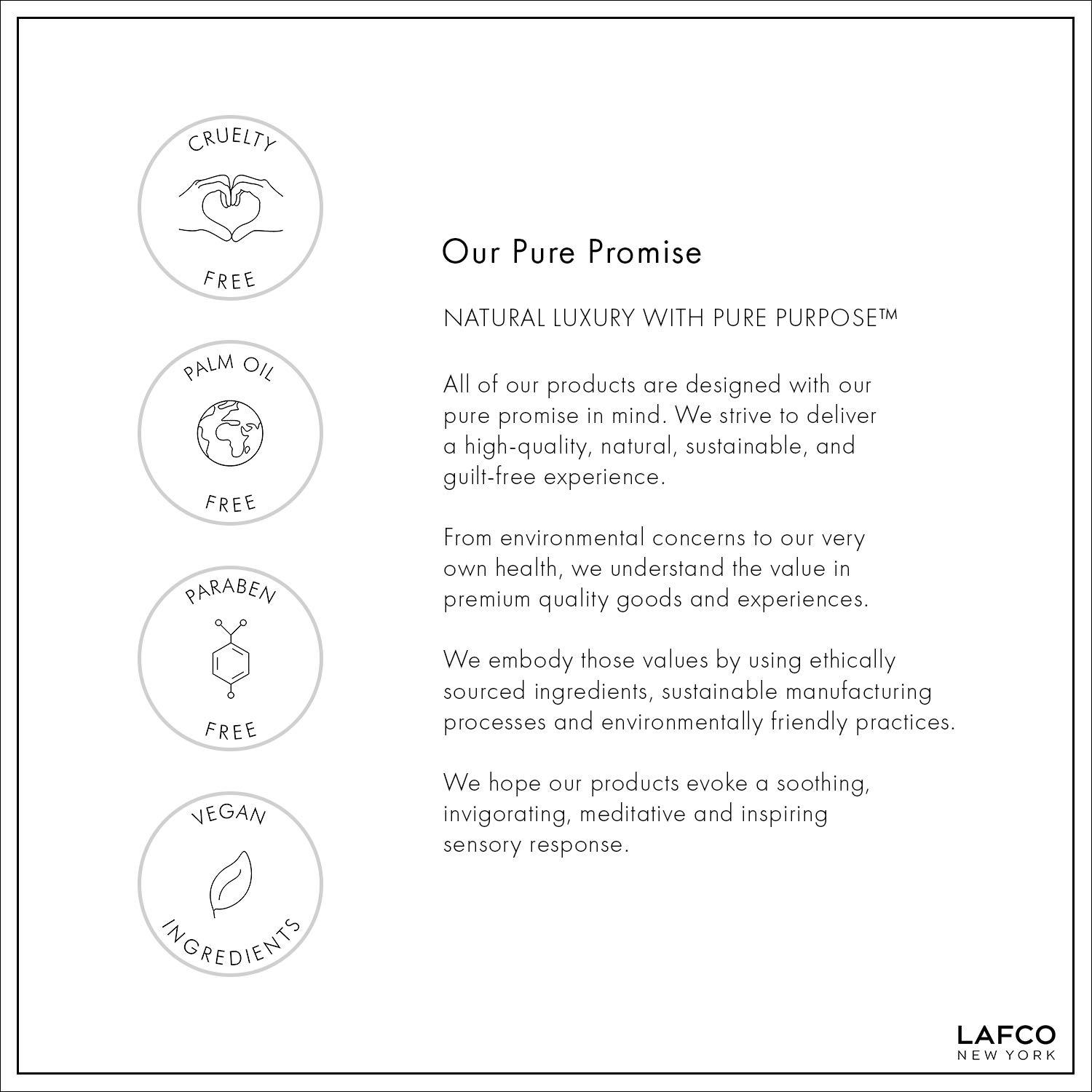 LAFCO NEW YORK Champagne Bar Soap Ultra Hydrating with Ginger, Grapefruit & Raspberry Scents