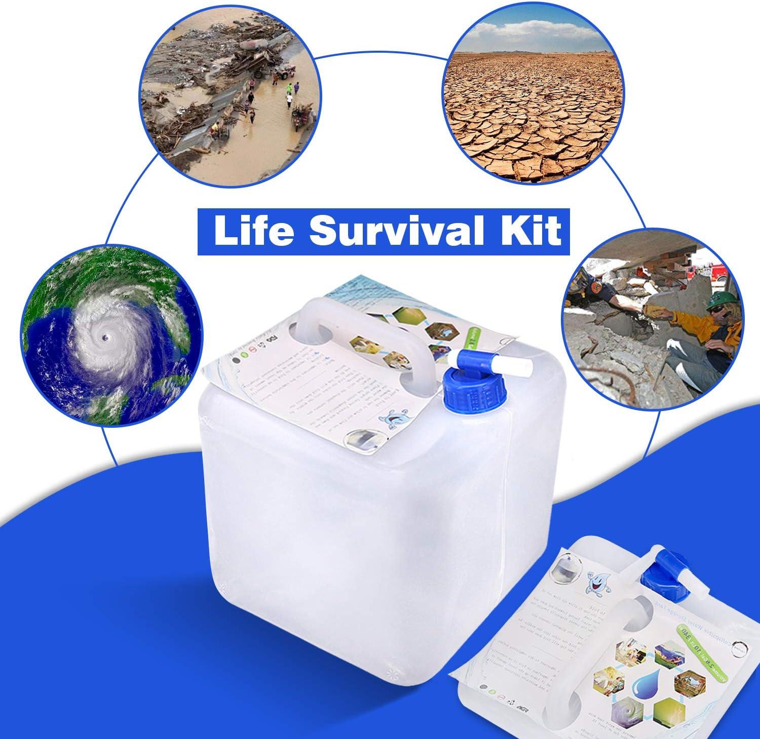 TOPOKO Camping Water Storage Containers, Water Container for Outdoors