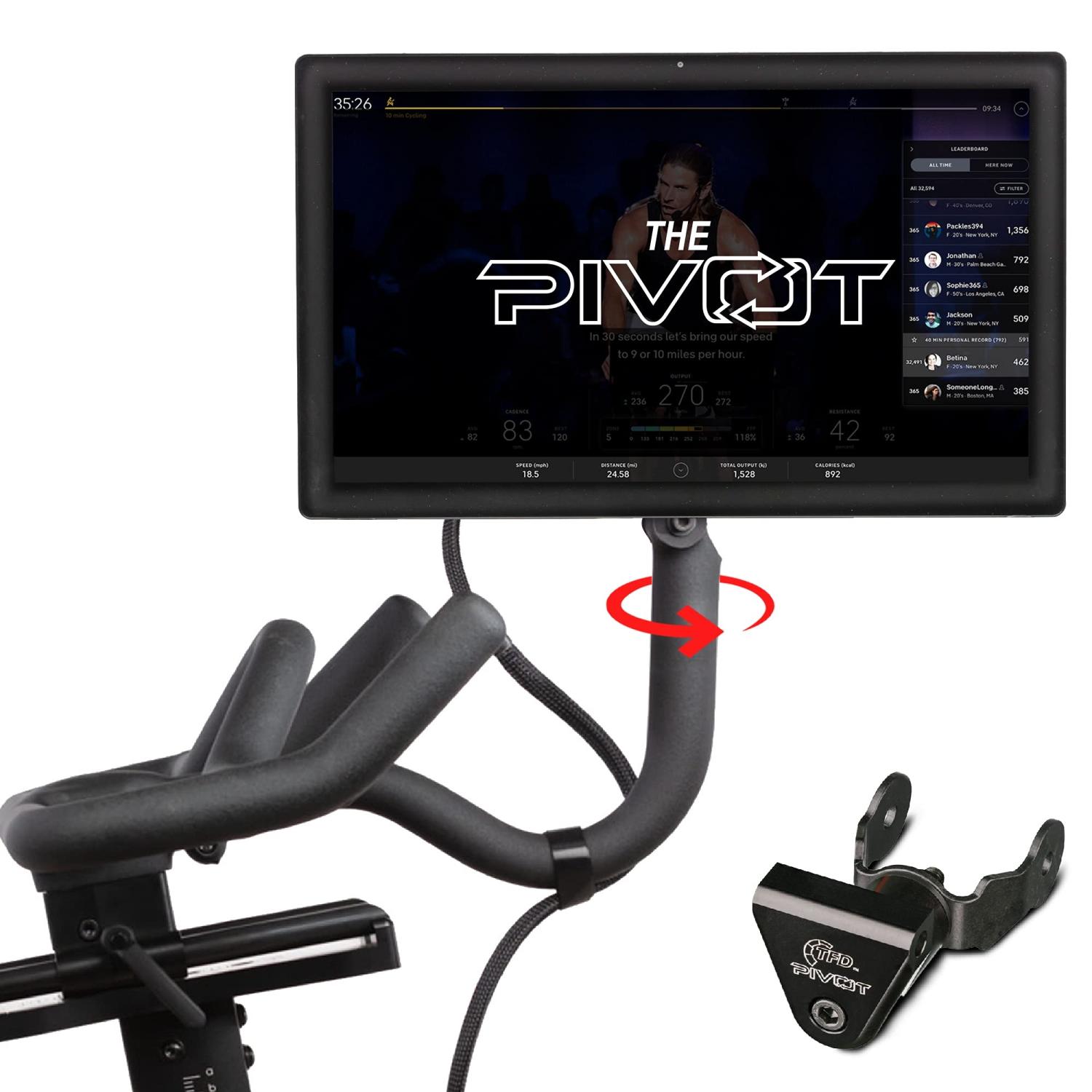 Screen Swivel Mount For Peloton Bike - 360° Movement - View #2