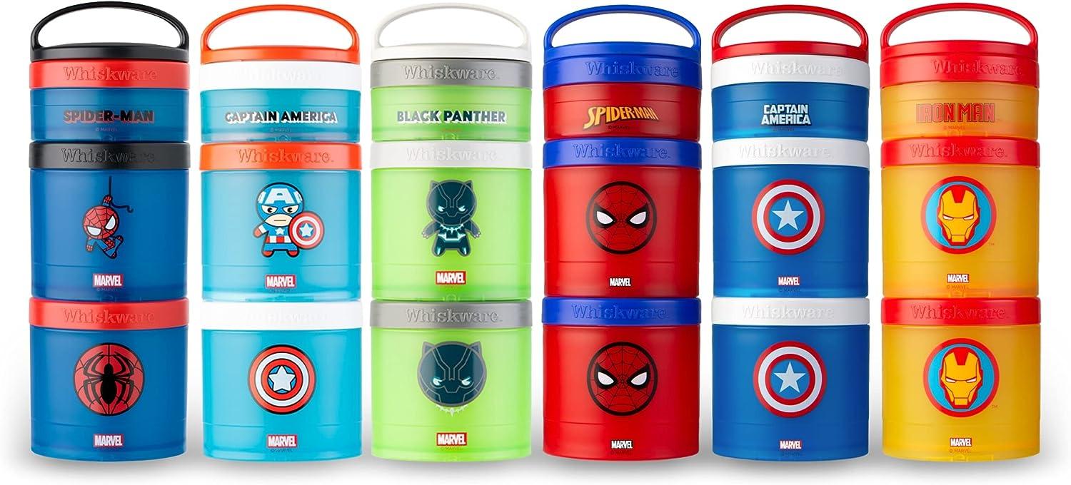 Captain America All Over Logos Water Bottle