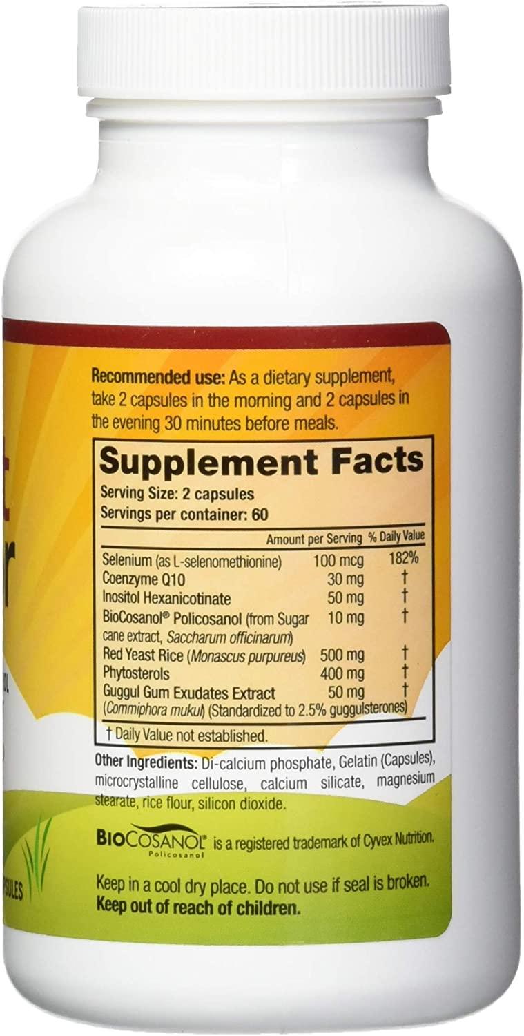 New Health HeartSavior Lower Cholesterol and Heart Health Supplement