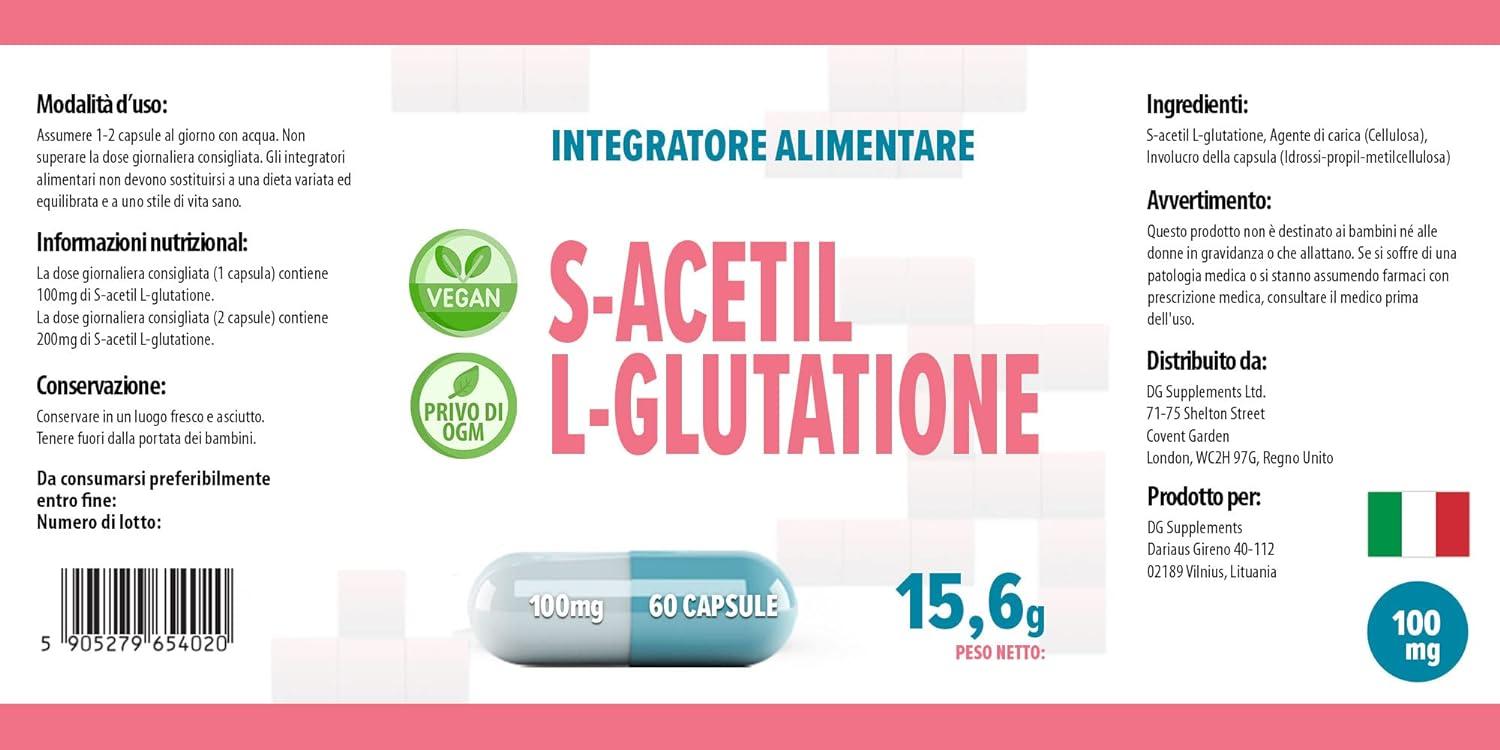 does ipamorelin have side effects S-Acetyl L-Glutathione Pure 100% Powder (Wholesale Pricing)