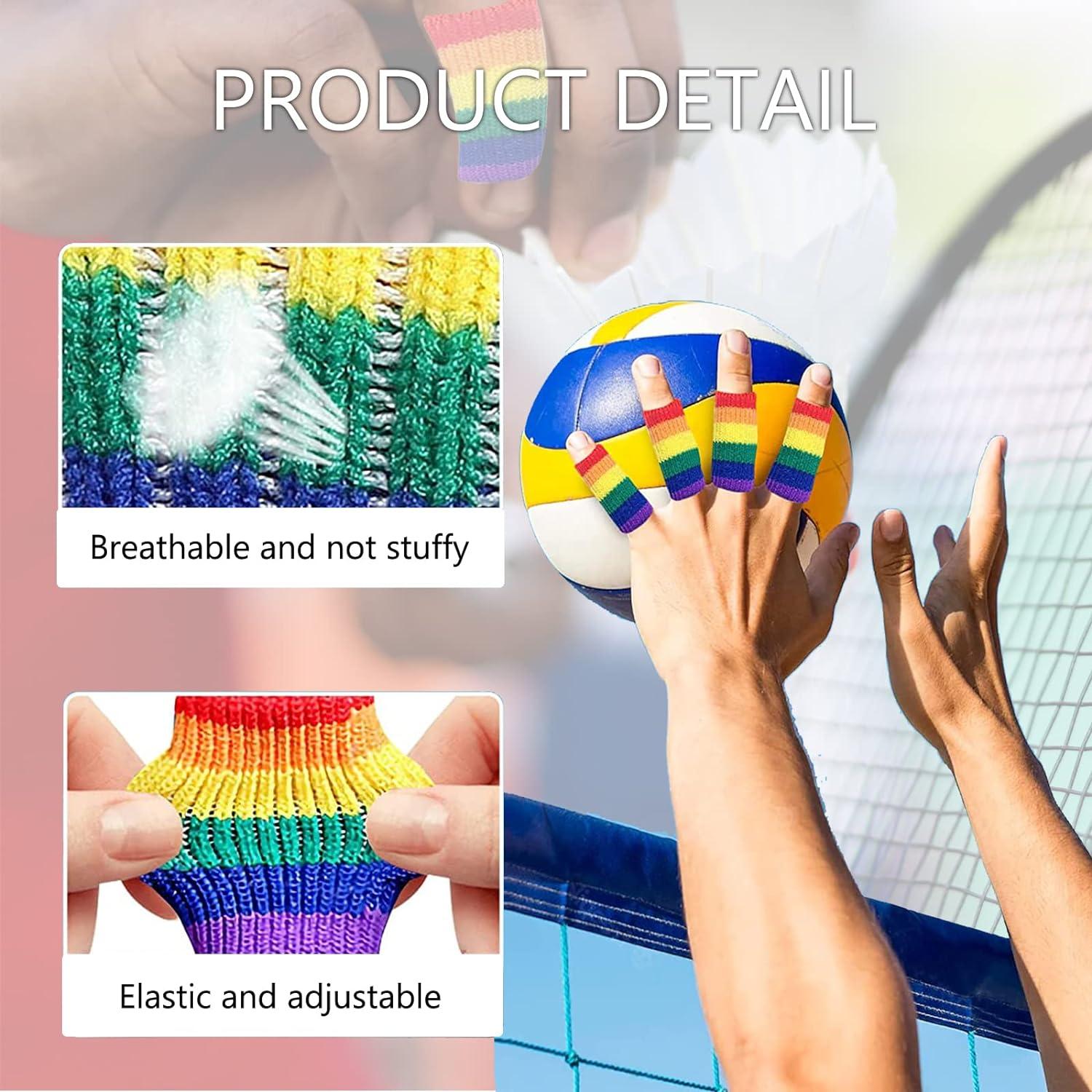 MEITREND Finger Protectors Sleeves - 10 Pcs Thumb Splint Brace for Pain ...