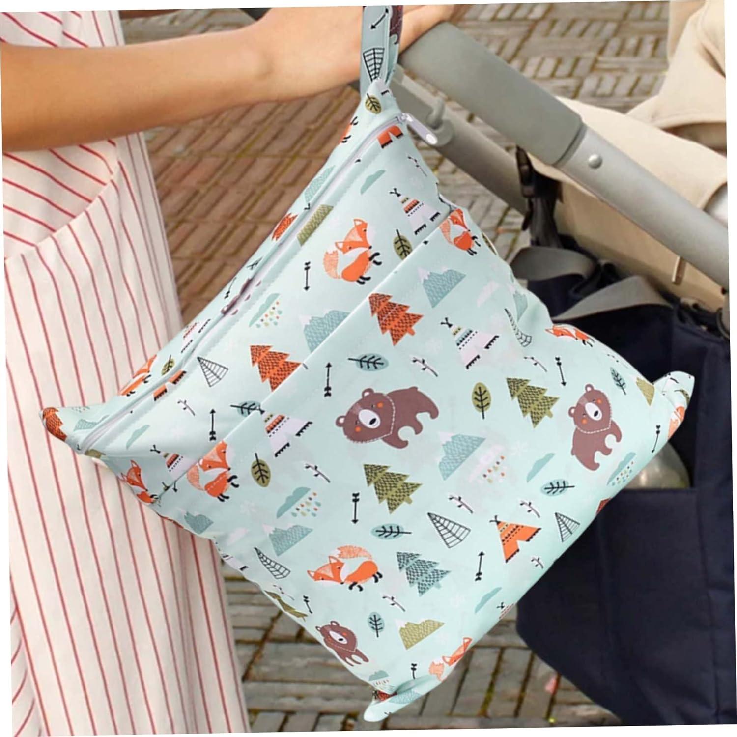 Wet Bag Waterproof Reusable Wet Dry Bag for Swimsuits Cloth