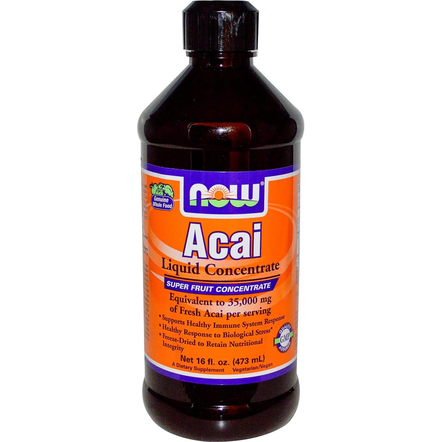 Now Foods Acai Liquid Concentrate 16 fl oz (473 ml)