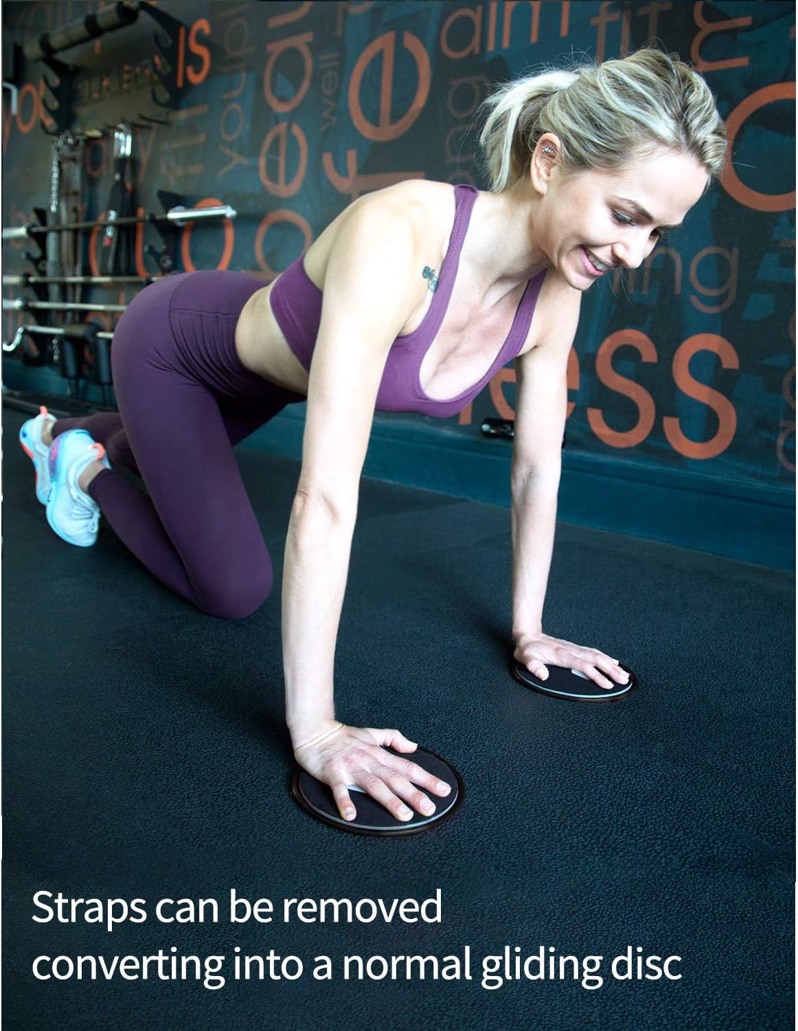 Shop Amonax Double-Sided Fitness Slider Discs Core Training