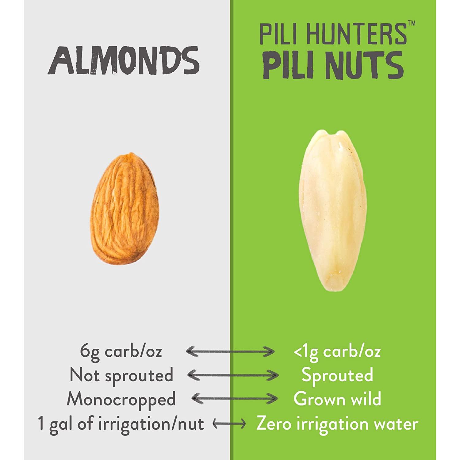 The Original Wild Sprouted Pili Nuts by Pili Hunters Traditional