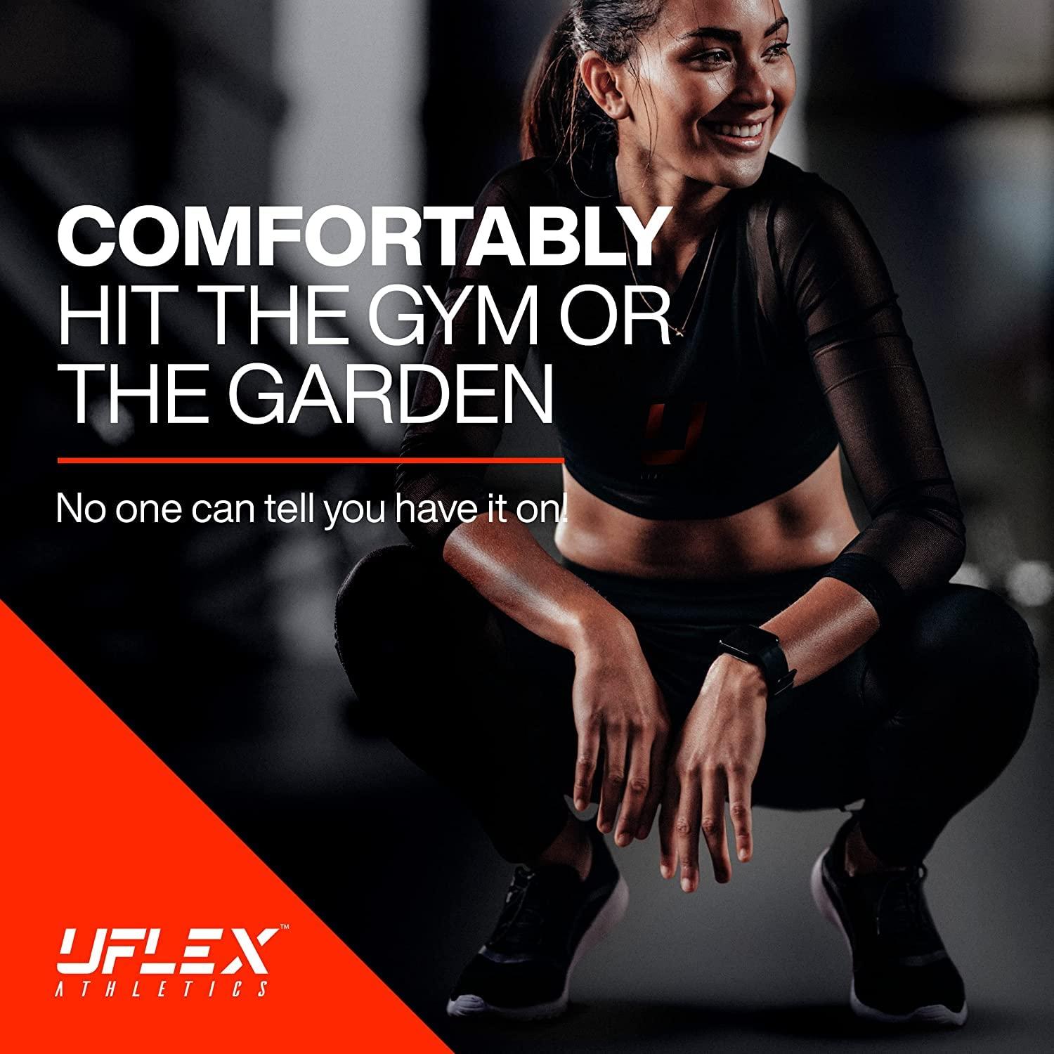 UFlex Knee Compression Sleeve Support for Women and Men - Non Slip