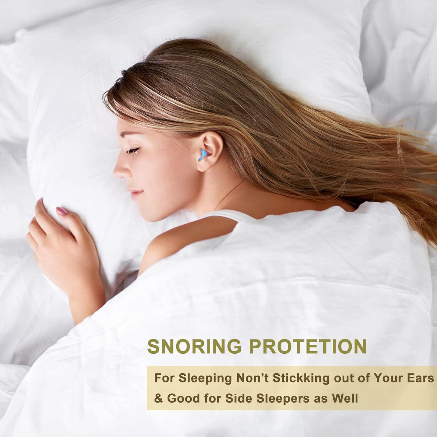 Ear Plugs For Sleeping - 16 Pack Noise Cancelling Silicone EarPlugs, Reusable - View #9