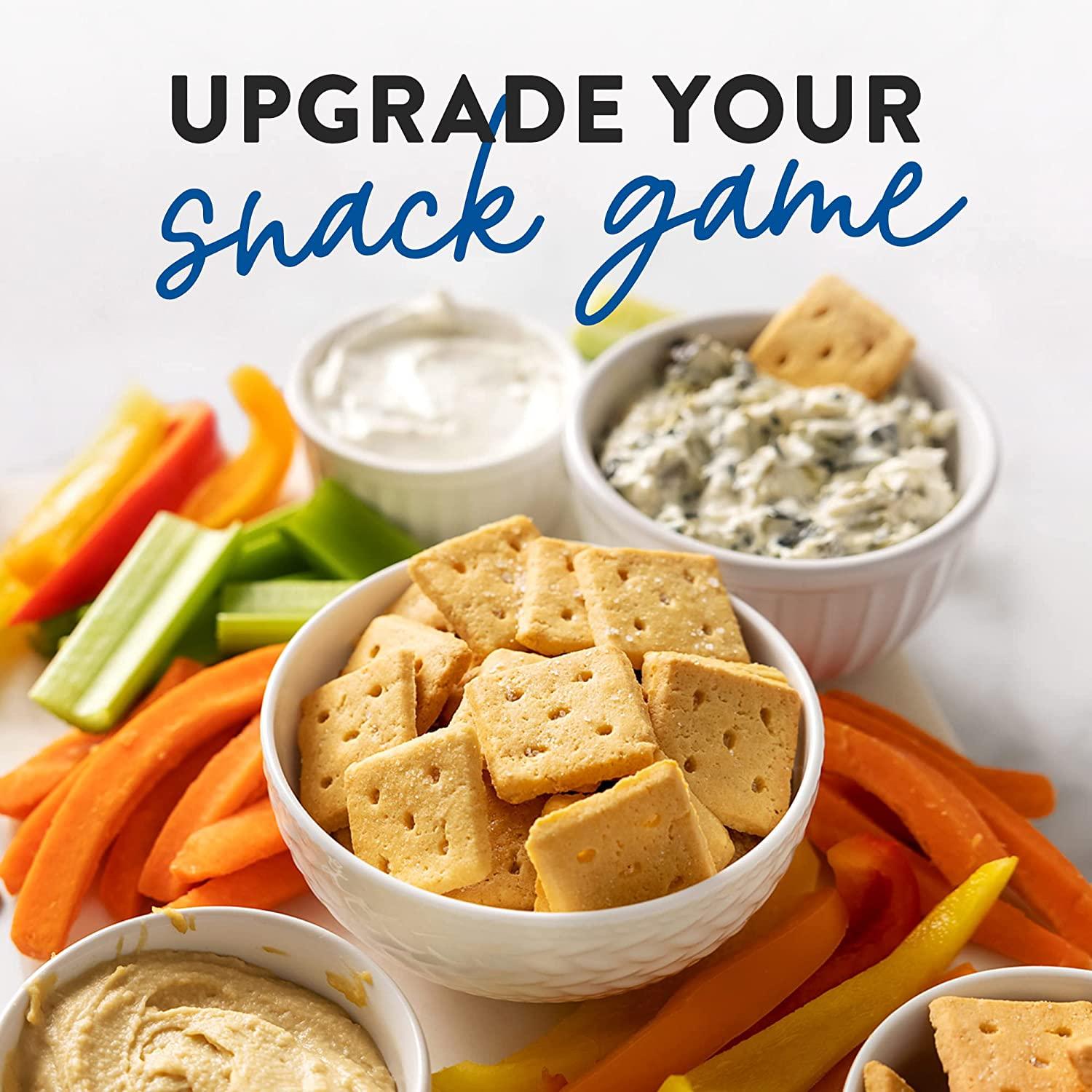 HighKey Low Carb Sea Salt Crackers 6.75oz Keto & Diabetic Friendly