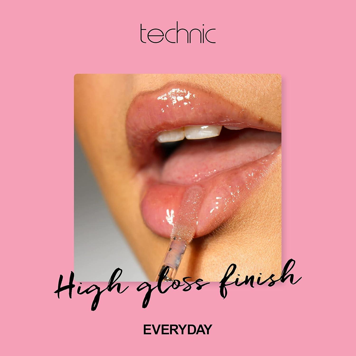 Technic Lip Oil Strawberry Flavoured Non Sticky Hydrating Lip Oil