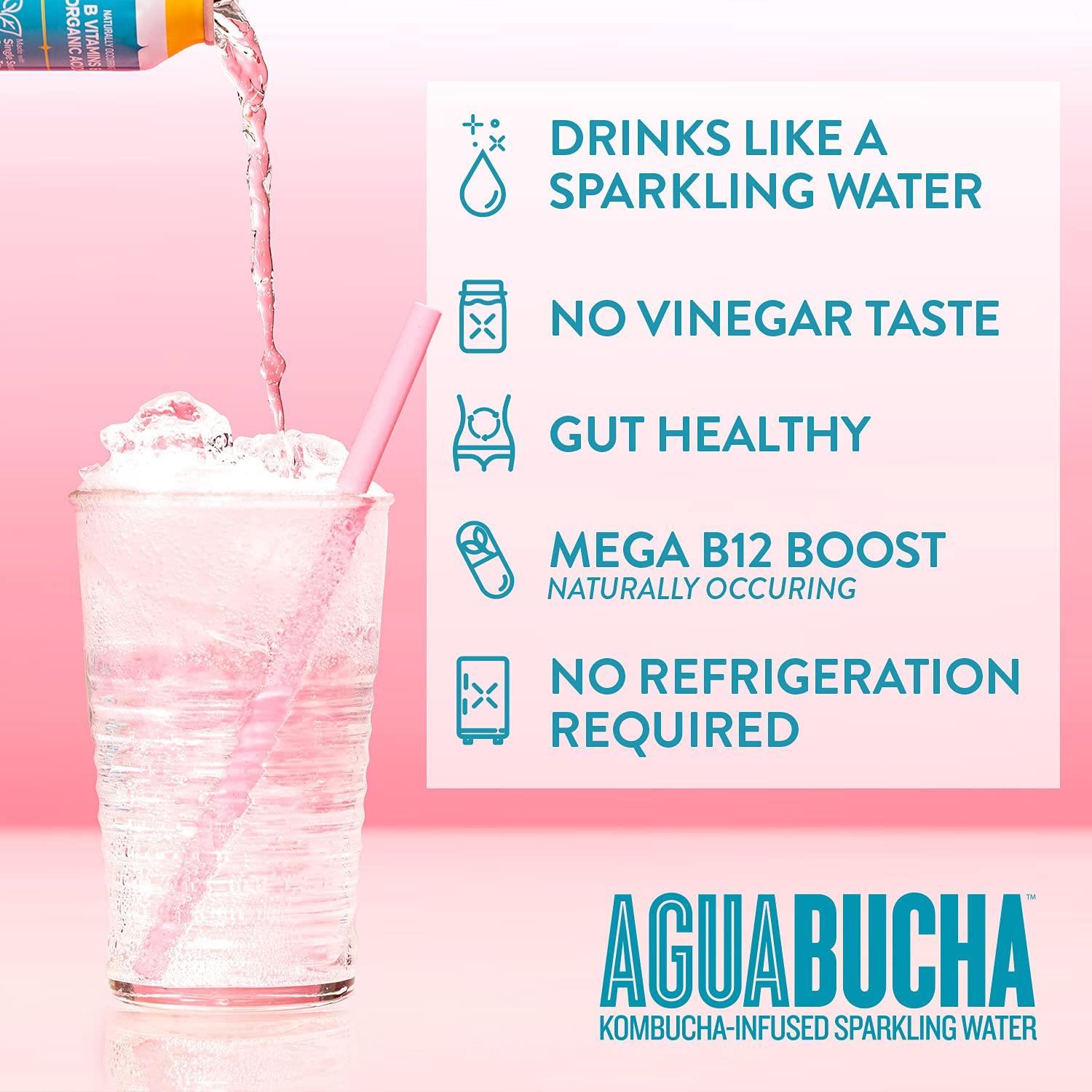 Mother Kombucha Agua Bucha Kombucha Powered Sparkling Water Variety