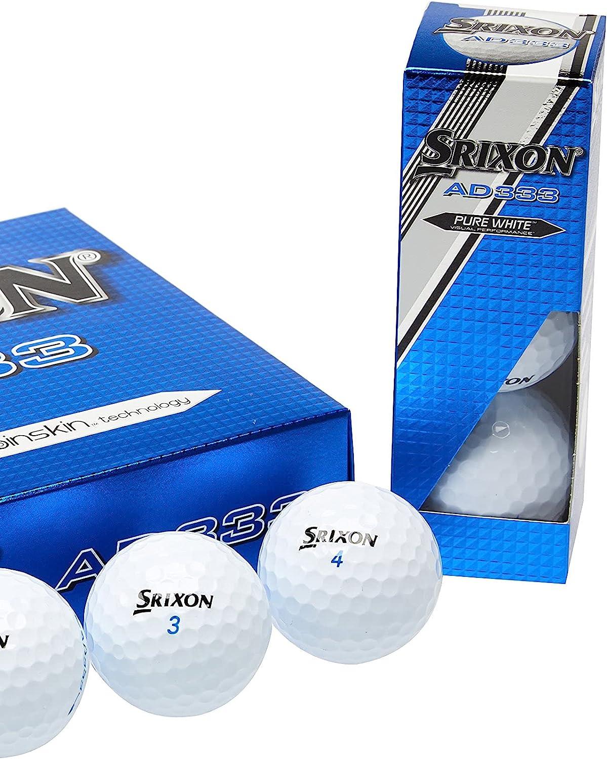 Srixon AD333 Golf Balls 12Pack for Improved Game Performance
