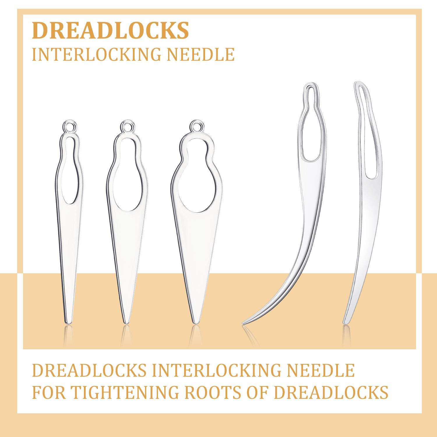 7 Pcs Dreadlock Tool Interlocking Tool 3 Styles Easyloc Hair