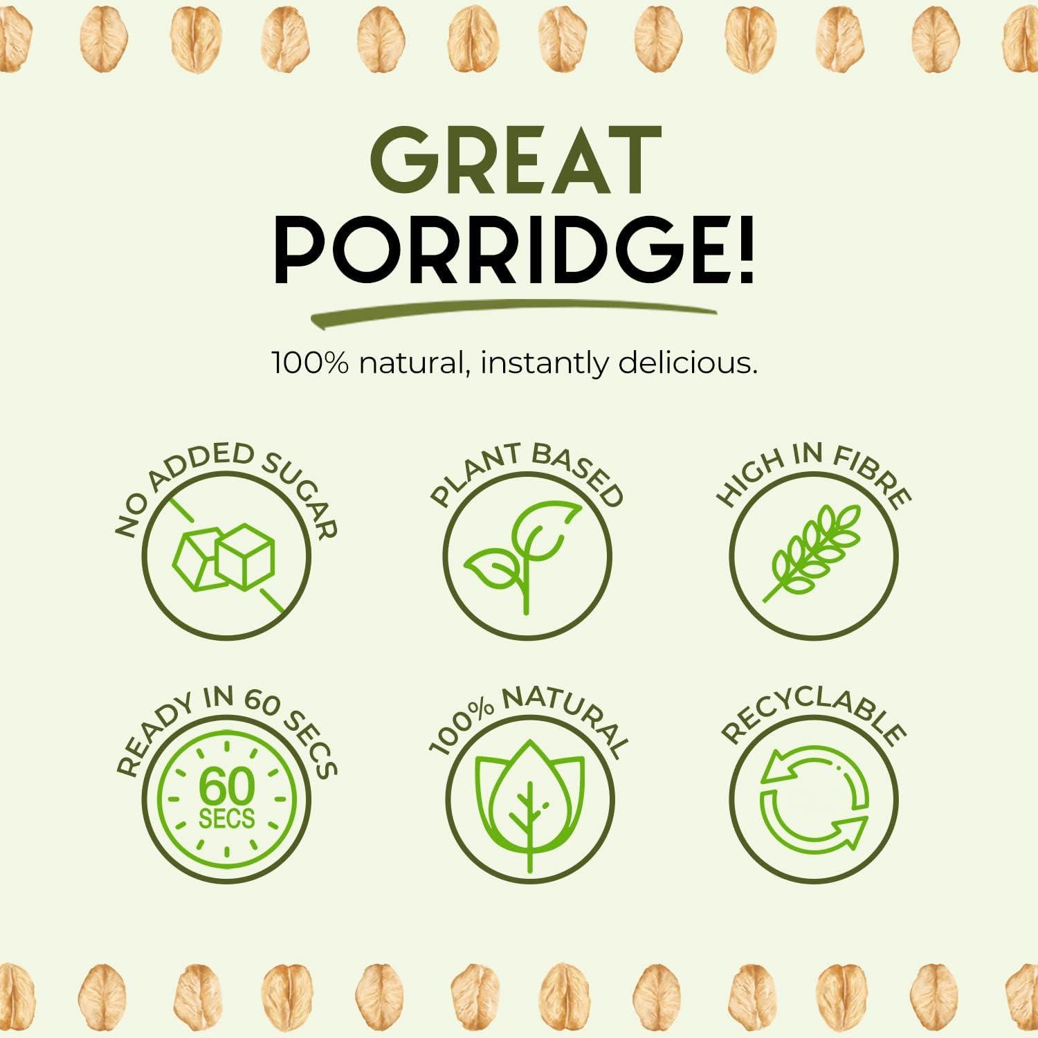 Caffe Latte Gluten-Free Instant Oateal Porridge Fro The Great British - View #11