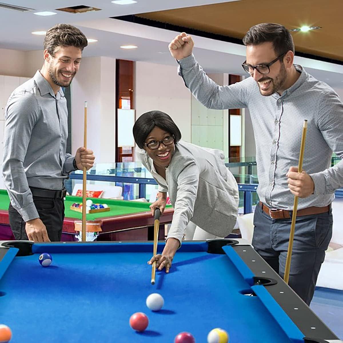 YUUKE Pool Table Felt, 8 Foot Pre Cut Billiard Cloth Pool Table Felt