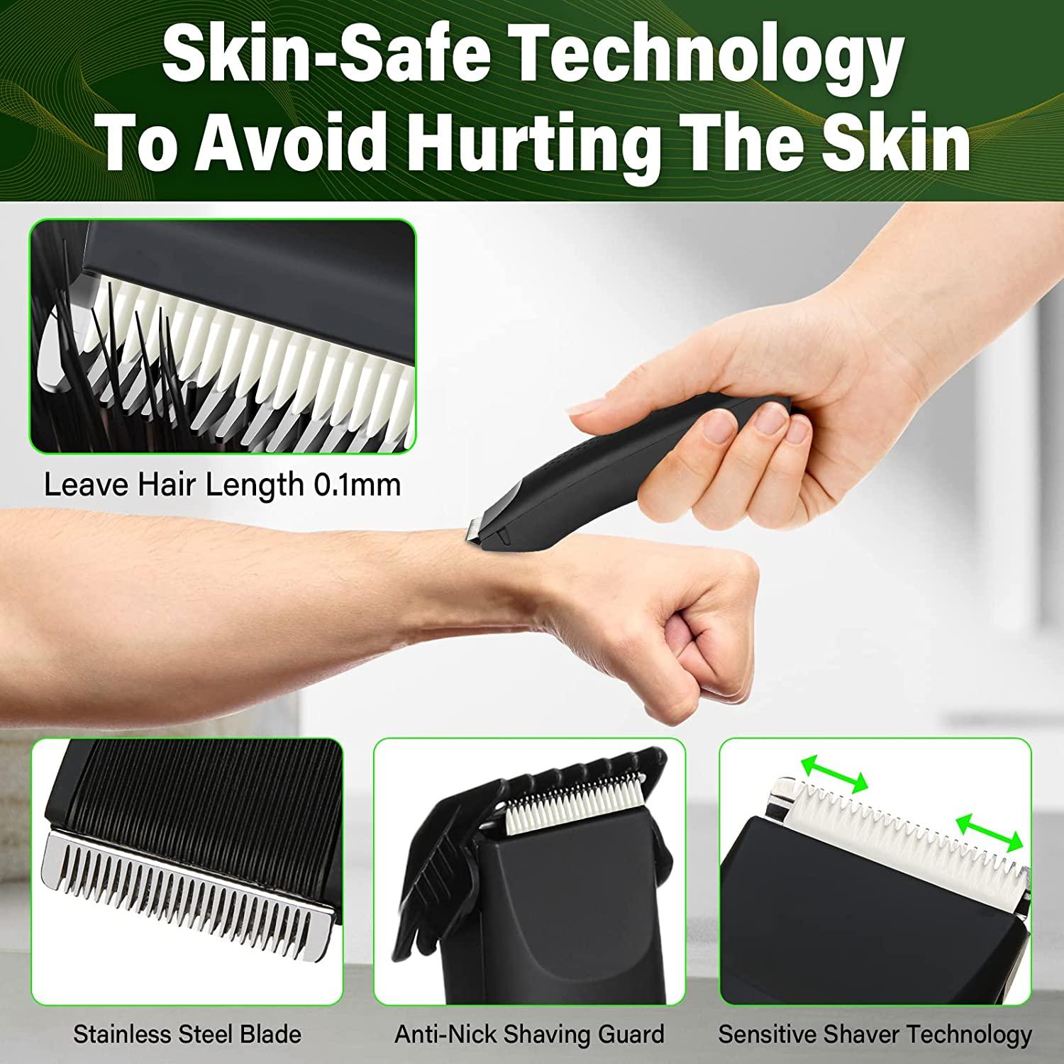 Electric Groin Hair Trimmer, Ball Groomer & Body Trimmer for Men