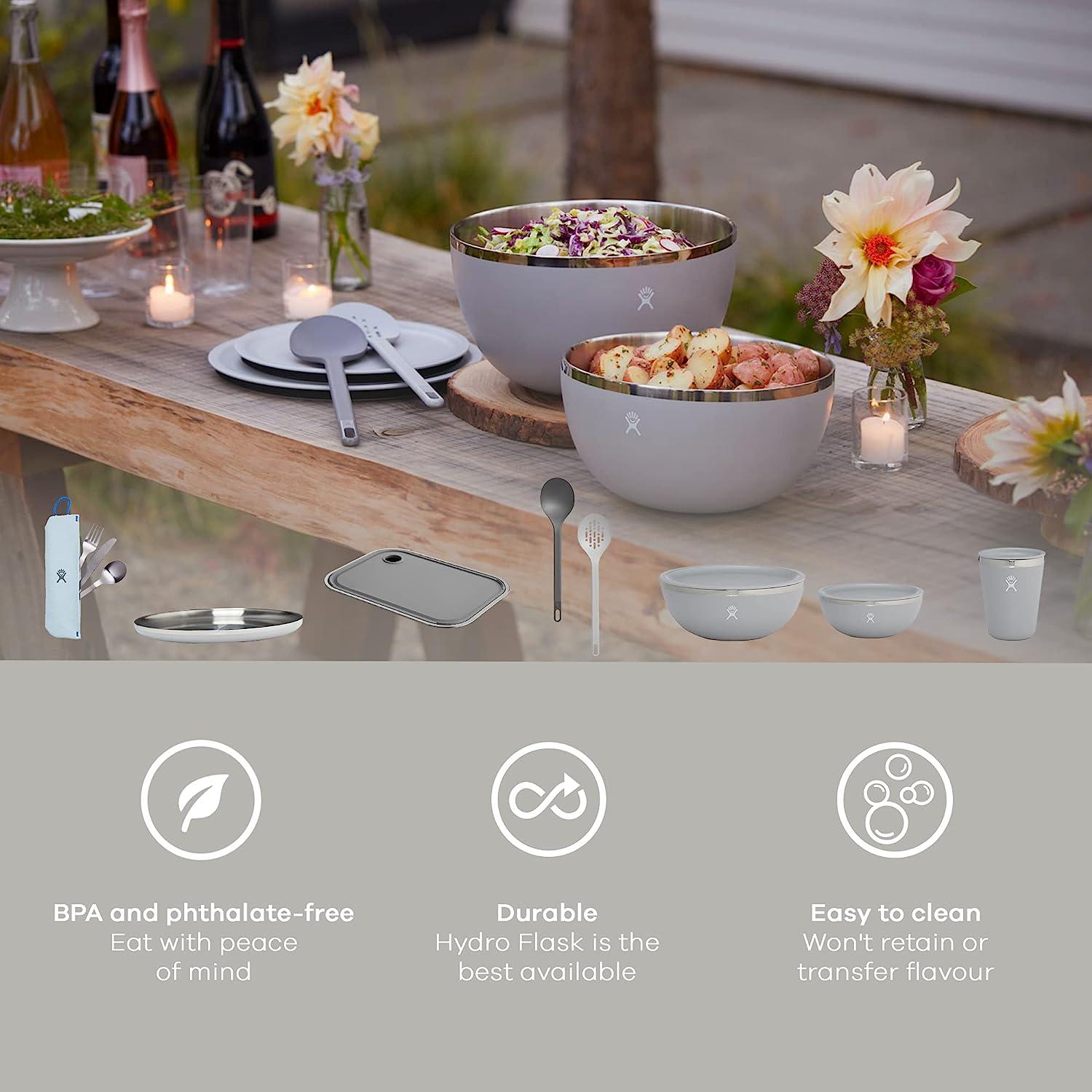 Hydro Flask Stainless Steel Outdoor Kitchen Bowl - Reusable
