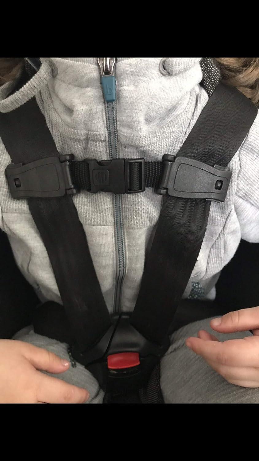Car Seat Anti Escape Harness Chest Clip No Threading Required Helps