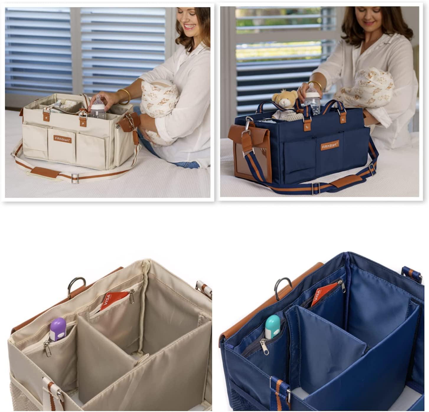 Cleaning Caddy With Handle and Shoulder Strap Organizer for