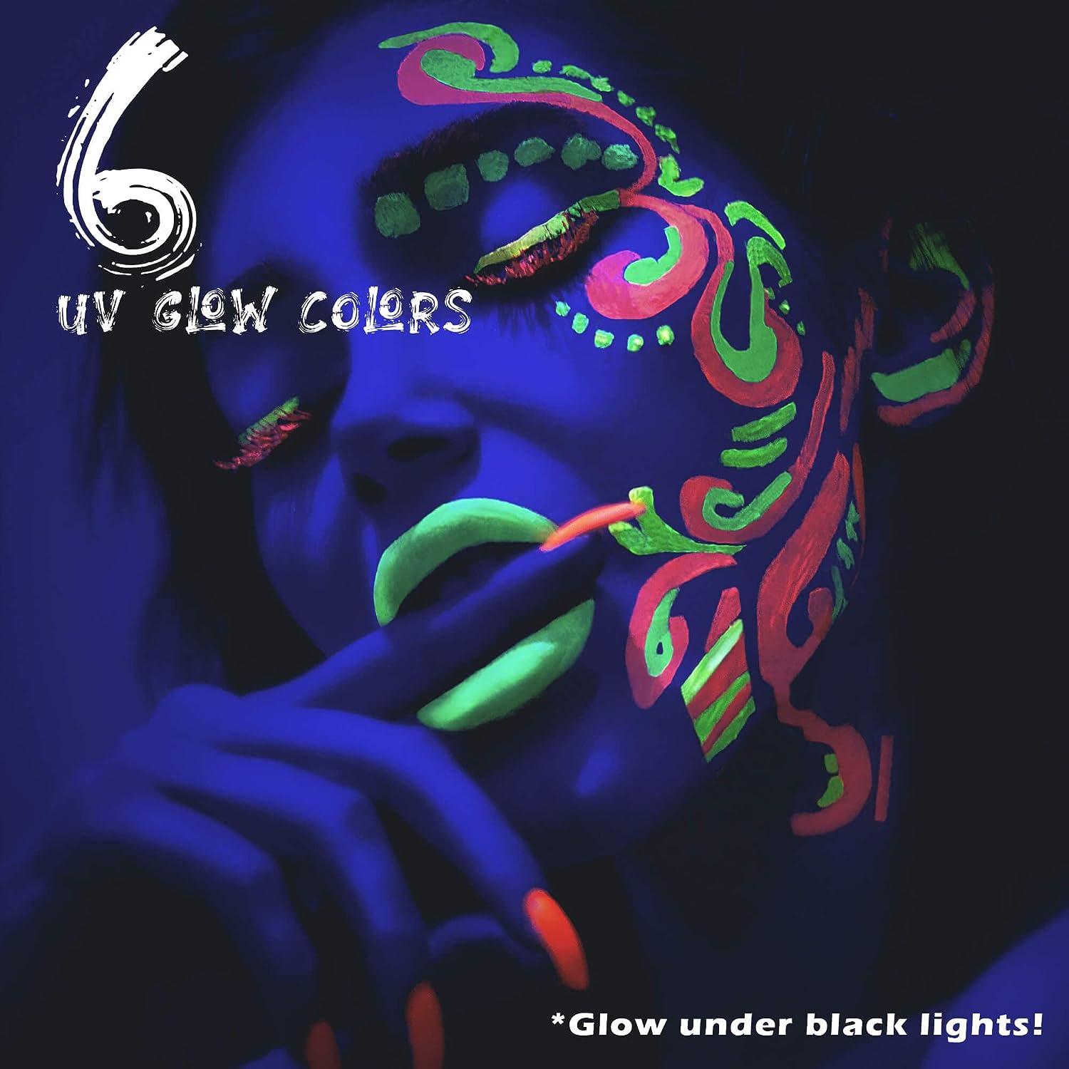 CCbeauty 36 Colors Face Body Paint Oil Professional Flash NonToxic