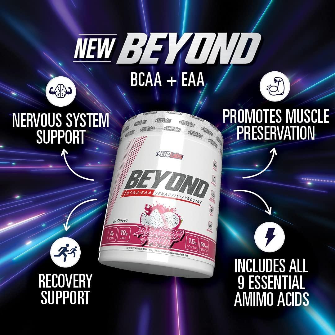 EHPlabs Beyond BCAA & EAA Powder Branched Chain Essential Amino Acids