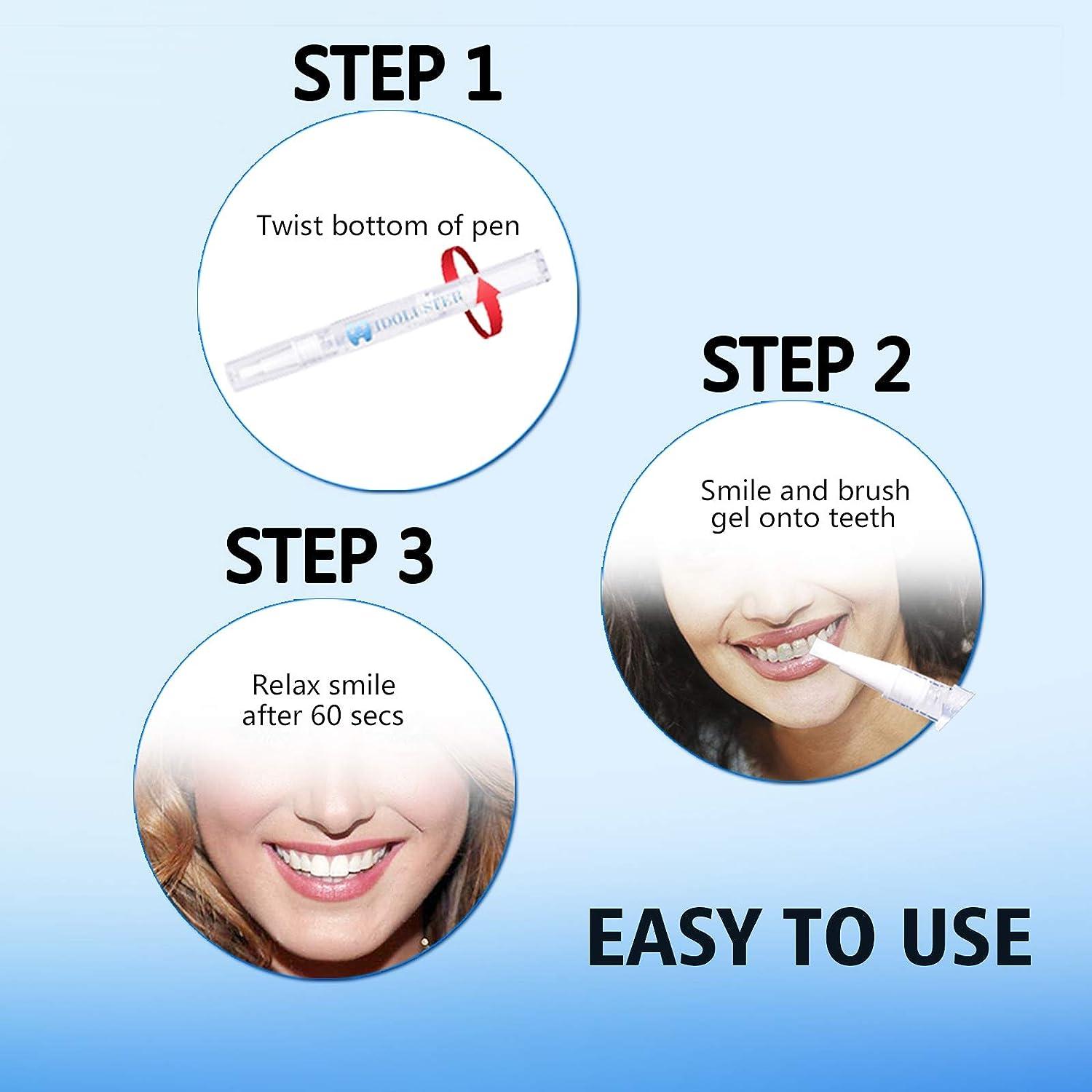 whitening pen idoluster teeth whitening kit